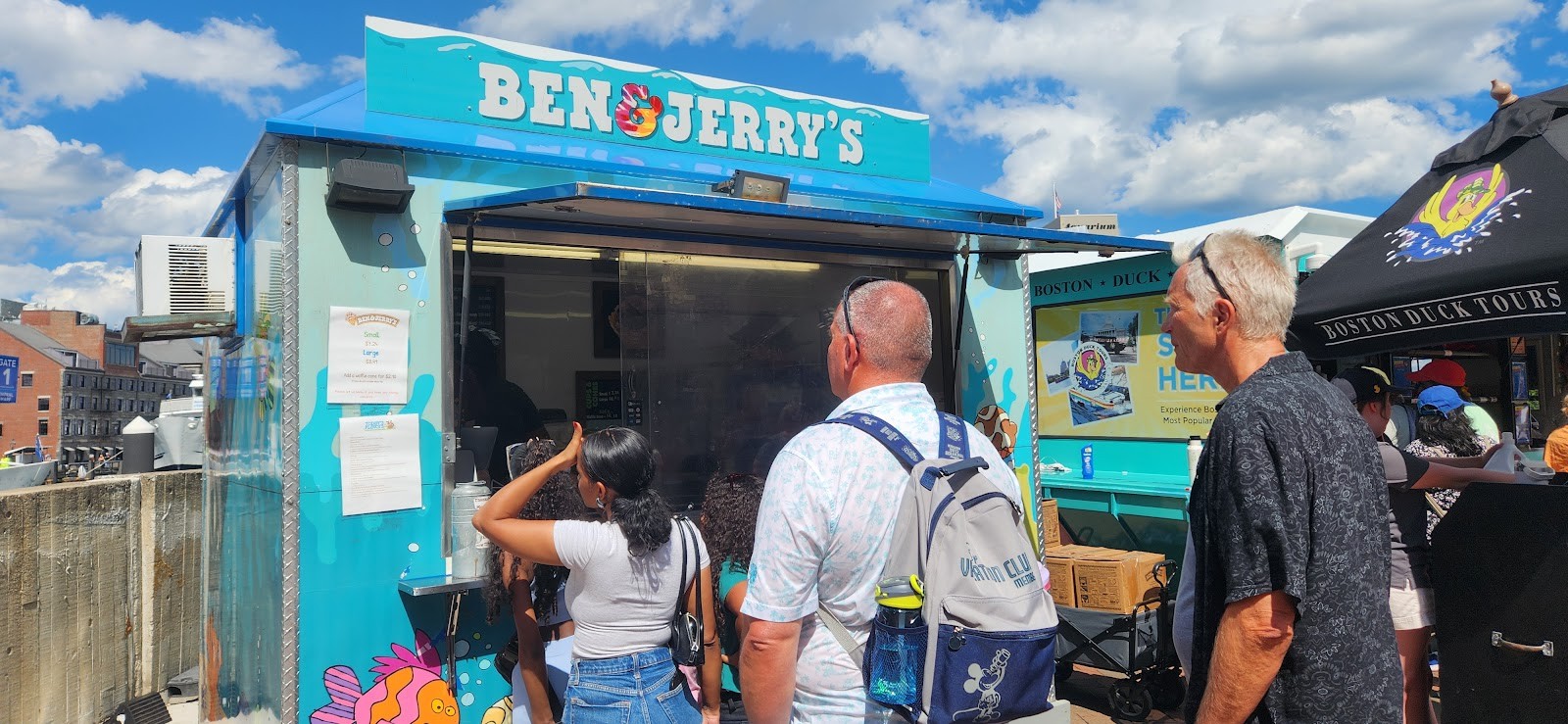 Ben & Jerry's - New England Aquarium: the place