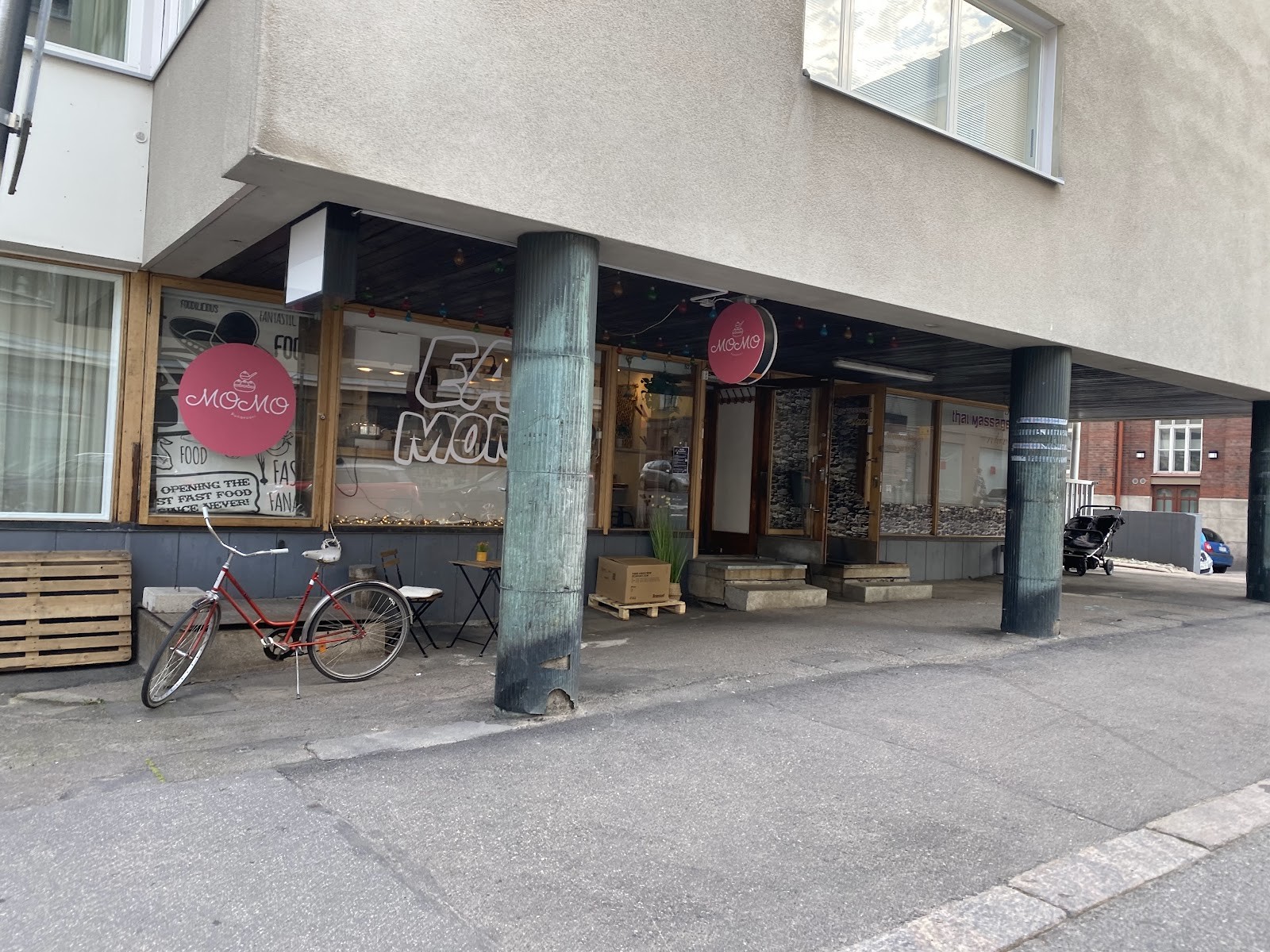 Restaurant MoMo Punavuori: the place