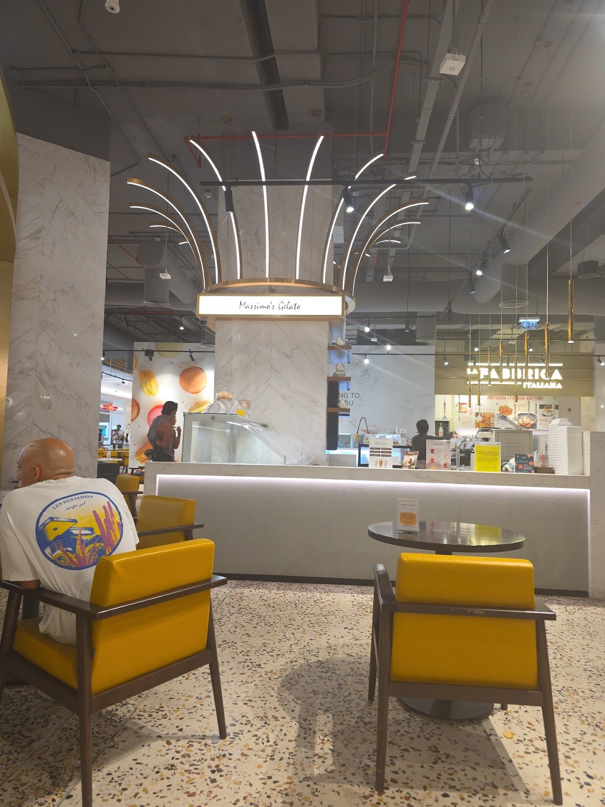 Massimo’s Gelato - Palm Jumeirah: the place