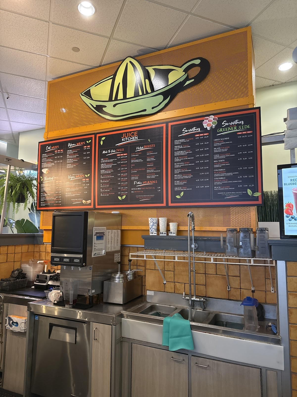 Juice Kitchen: the place
