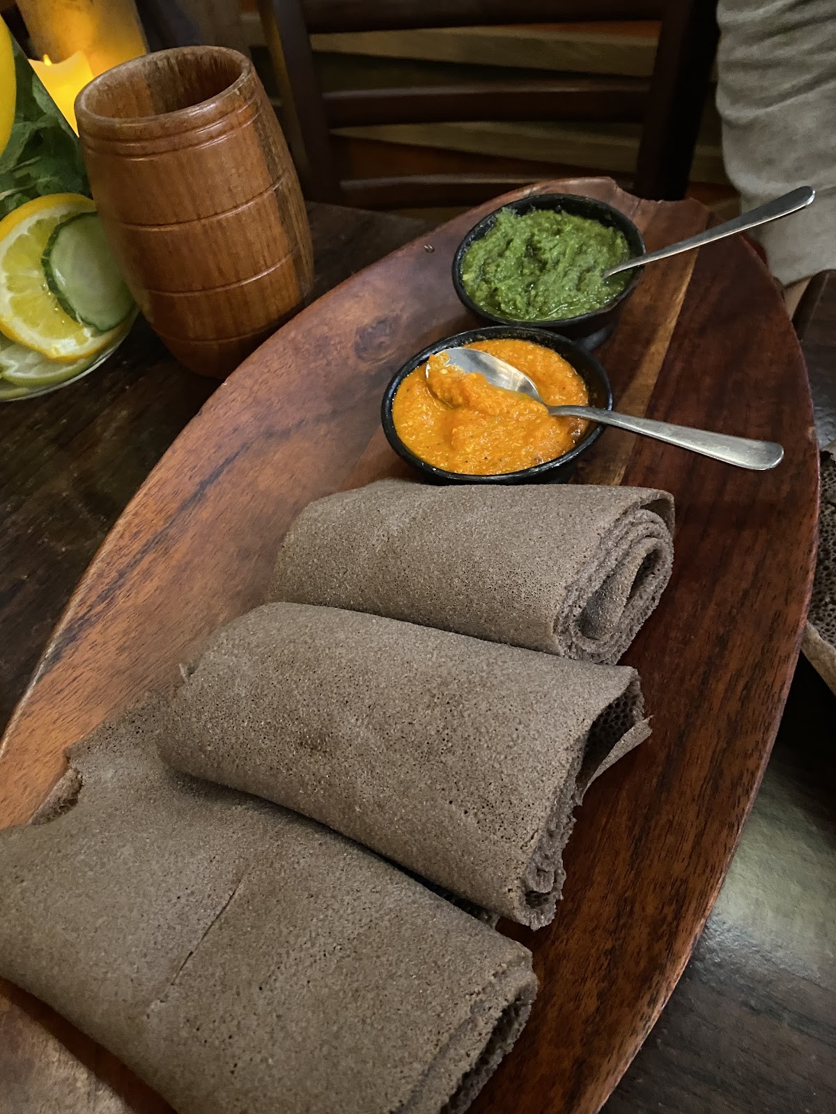 Beza Ethiopian Food: food & drinks