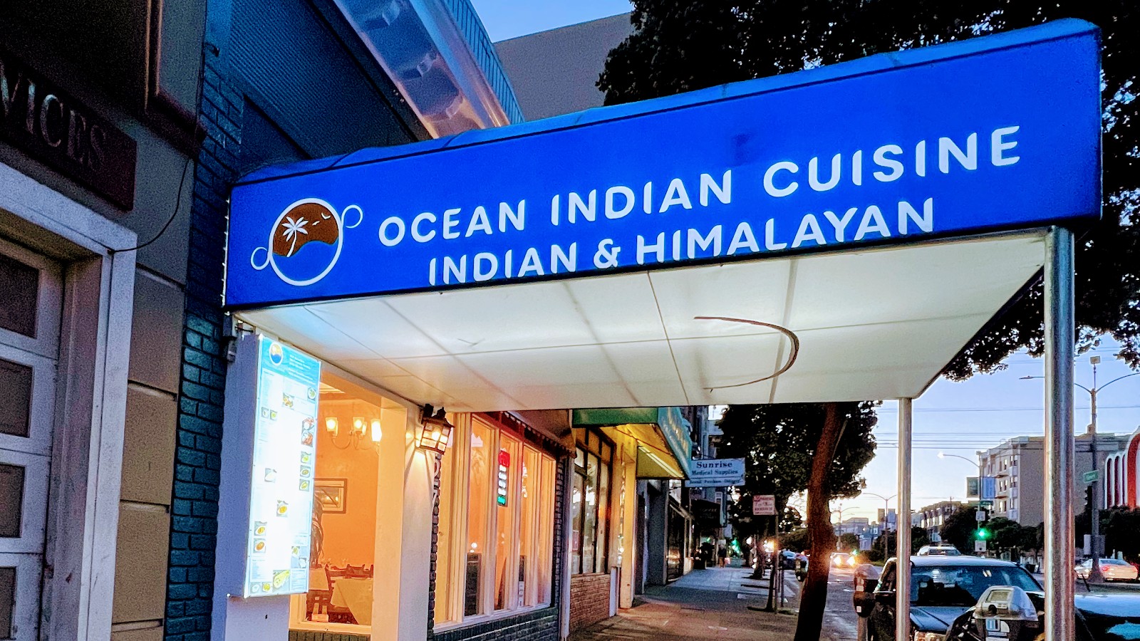 Ocean Indian Cuisine: the place