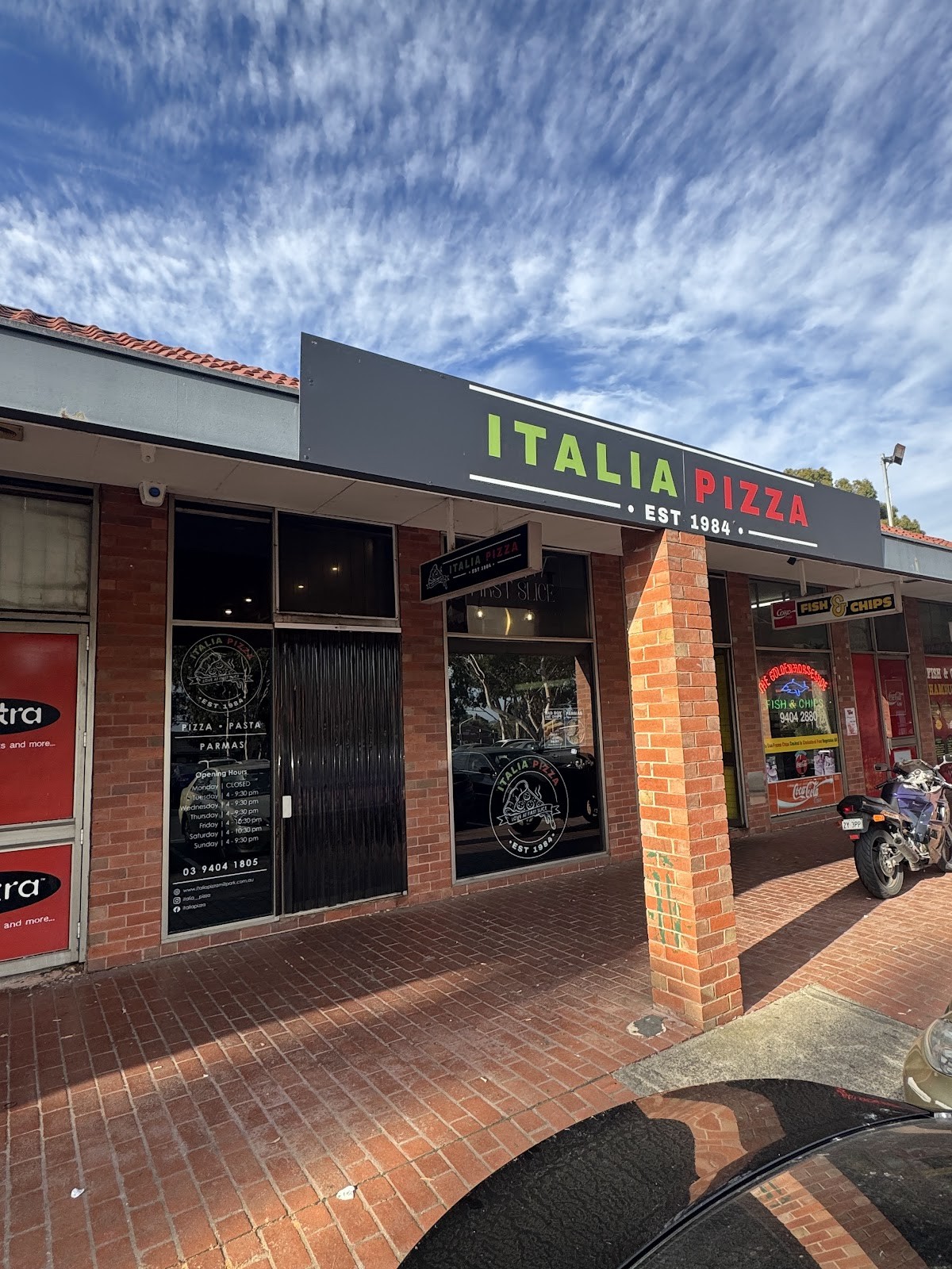 Italia Pizza Mill Park: the place
