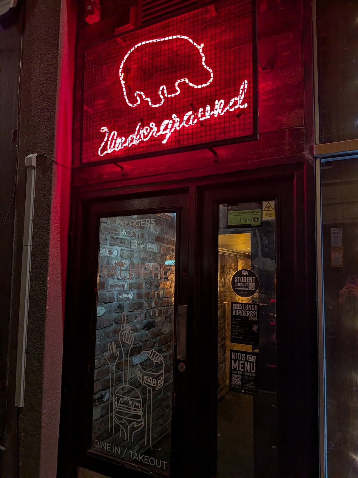 Fat Hippo Newcastle: the place