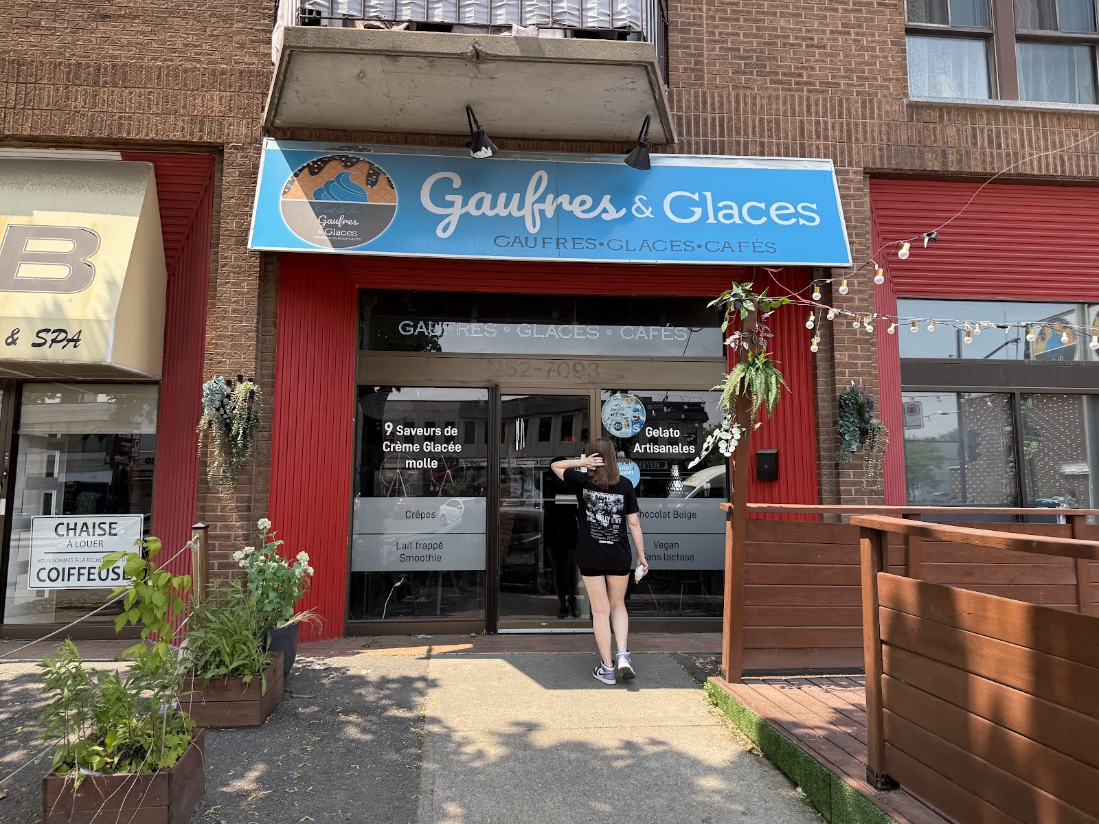 Gaufres & Glaces Beaubien: the place
