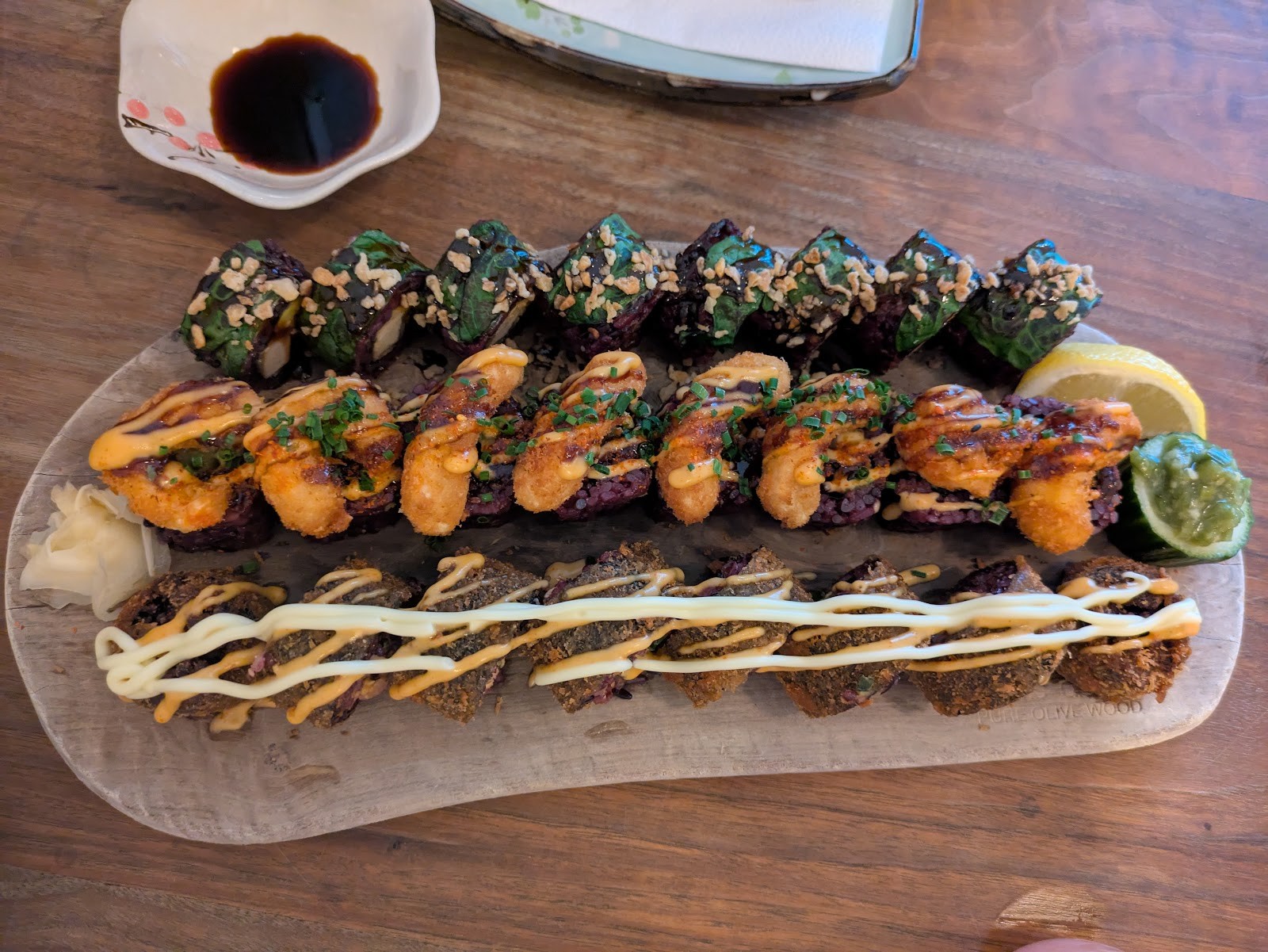 Vegan Sushi Bar: food & drinks