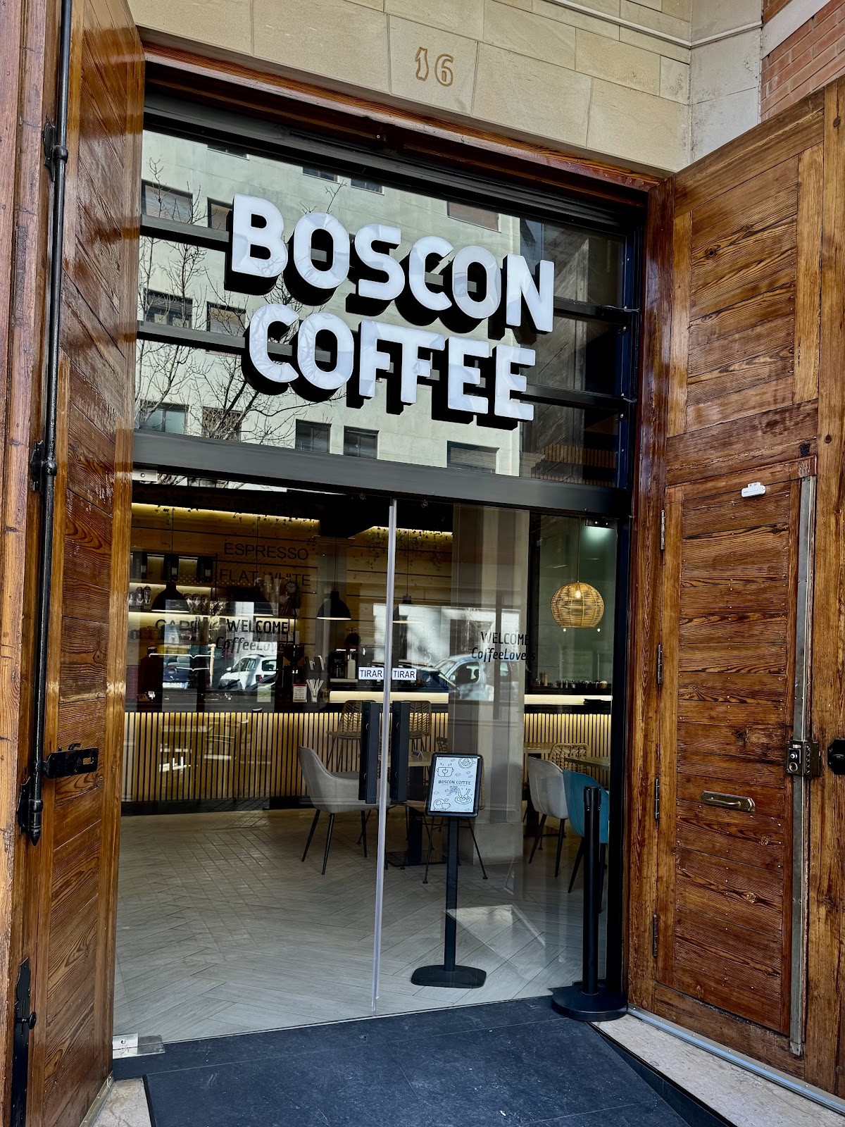 BOSCON | Specialty Coffee Roasters & Brunch: the place