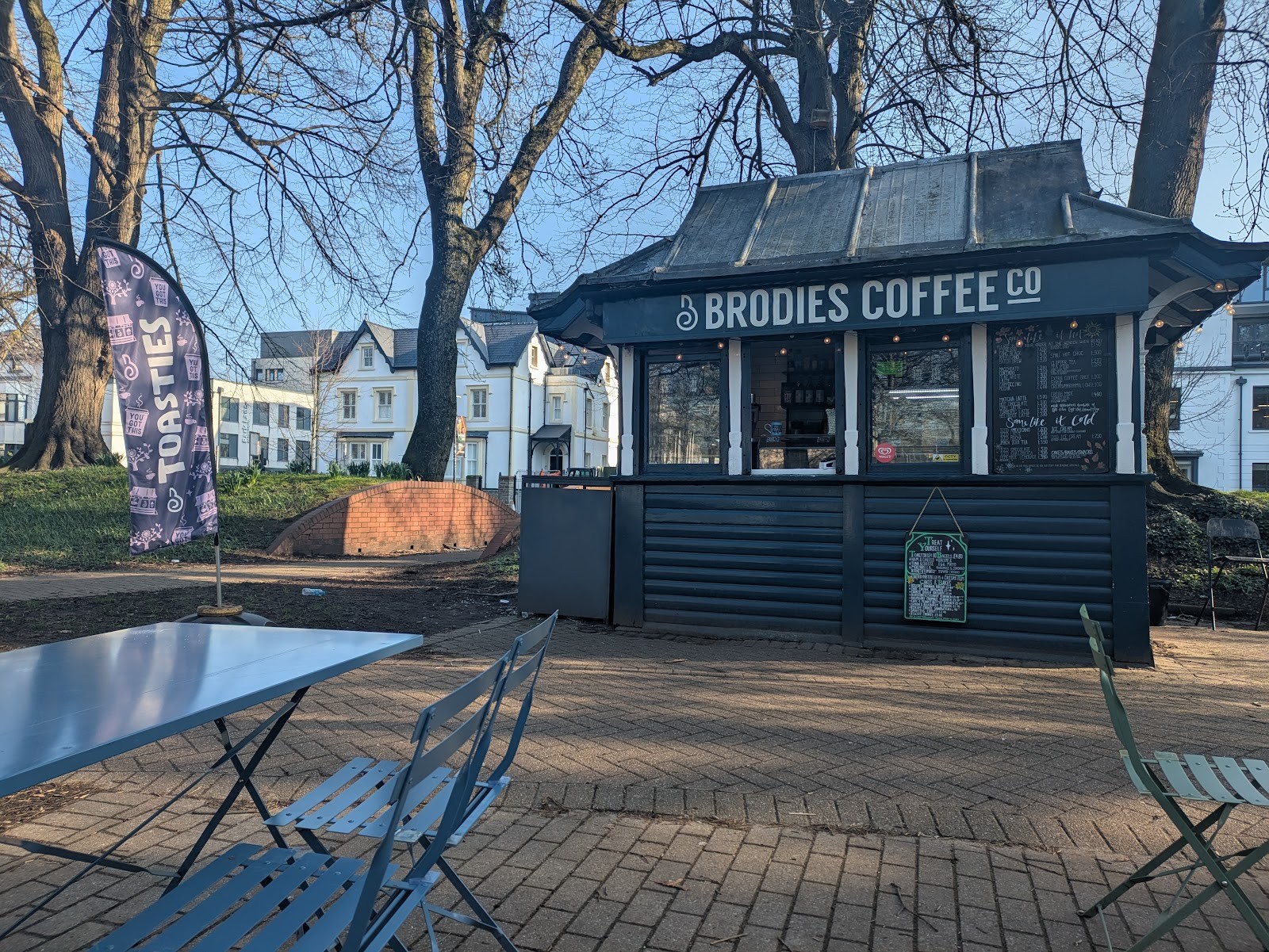 Brodies Coffee Cabin: the place