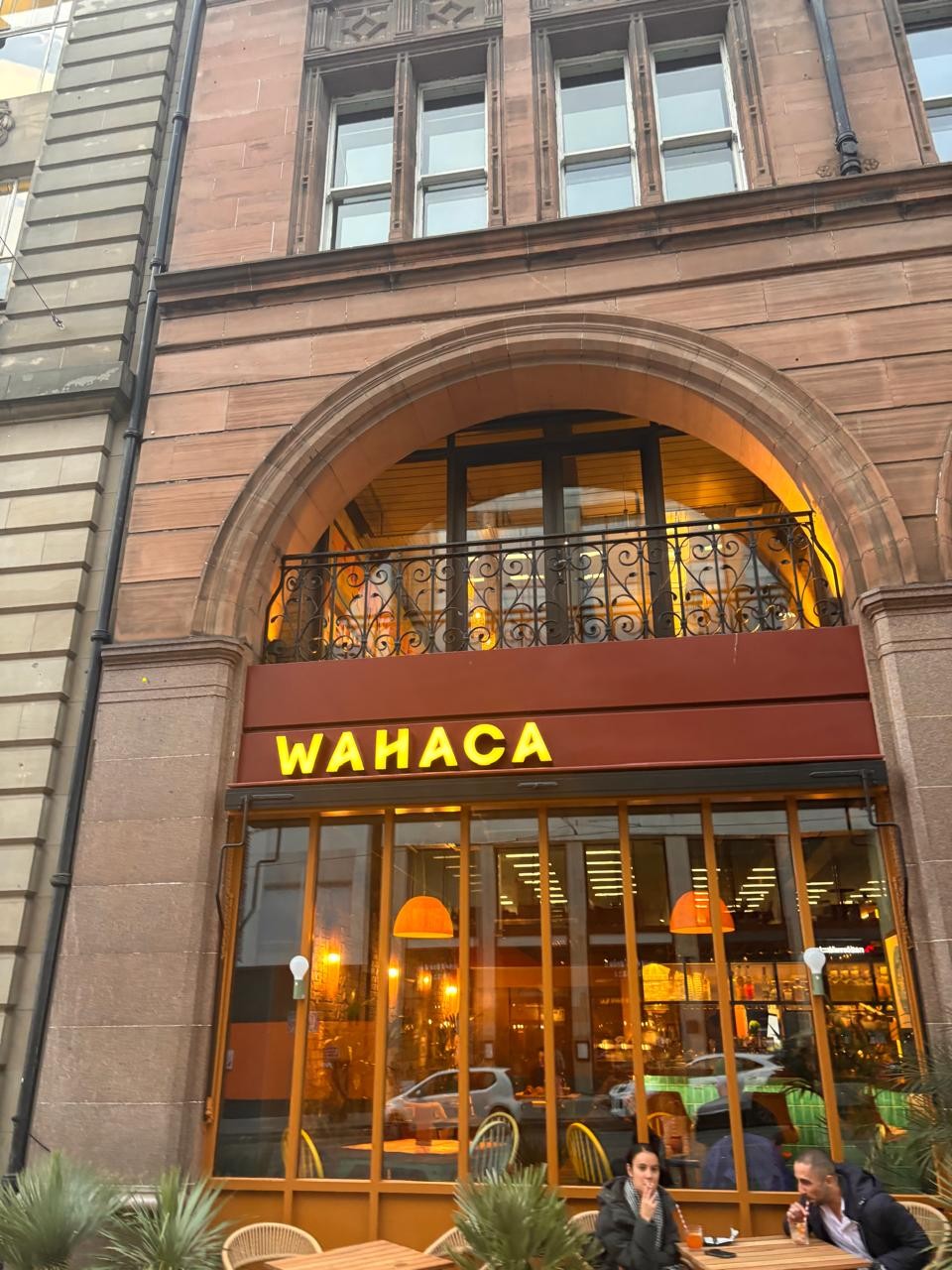 Wahaca Edinburgh: the place