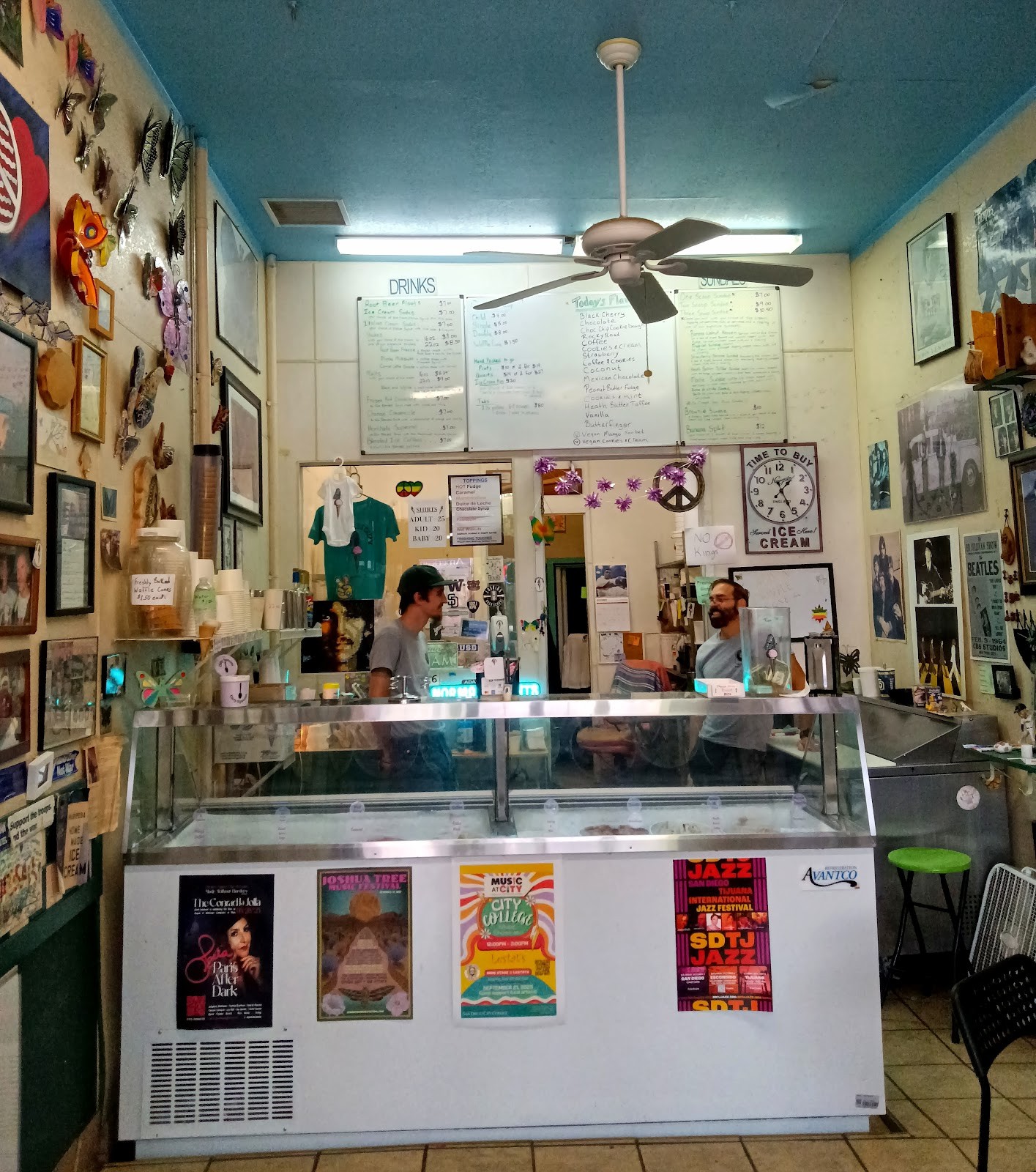 Mariposa Ice Cream: the place