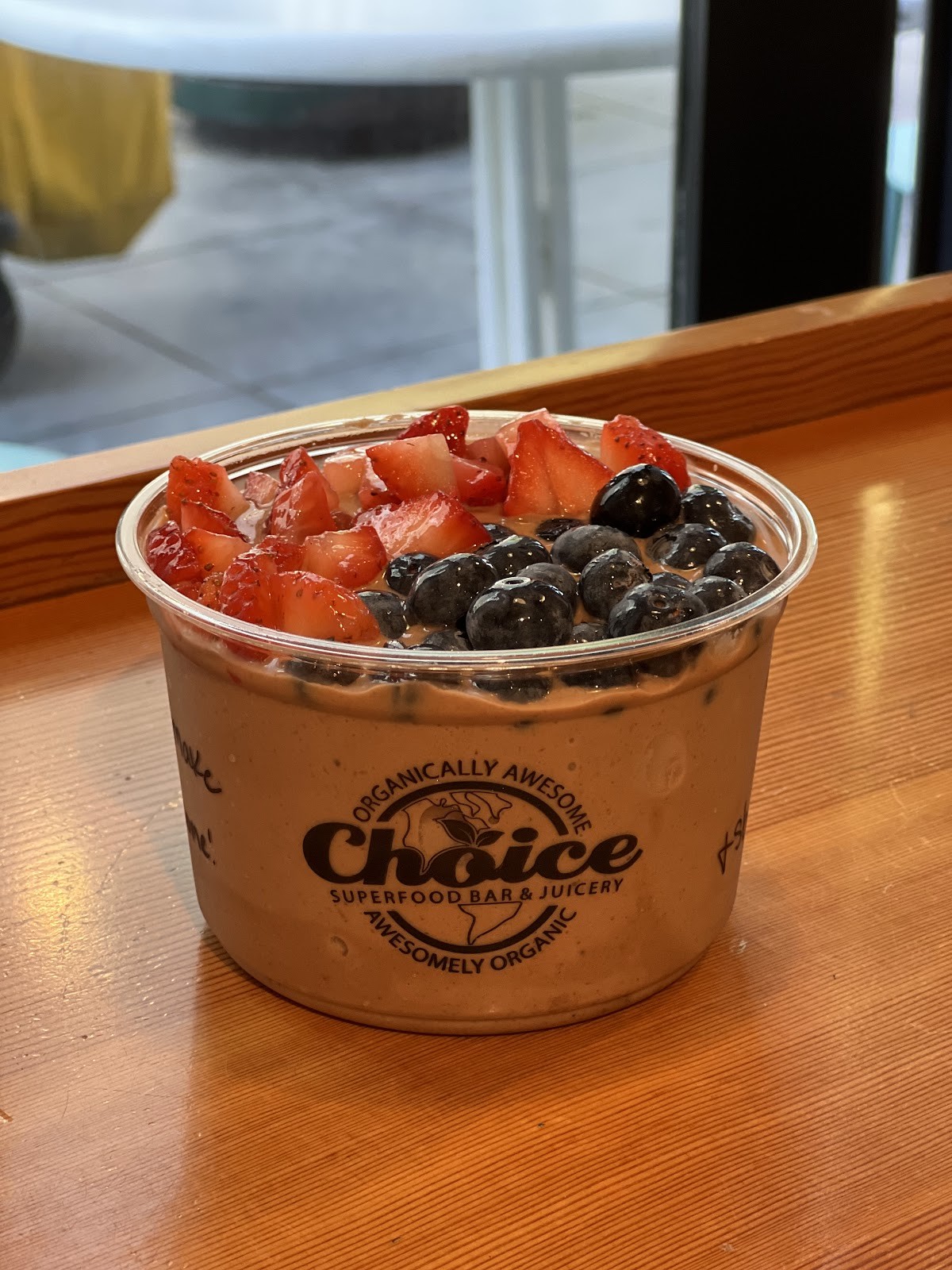 Choice Juicery: food & drinks