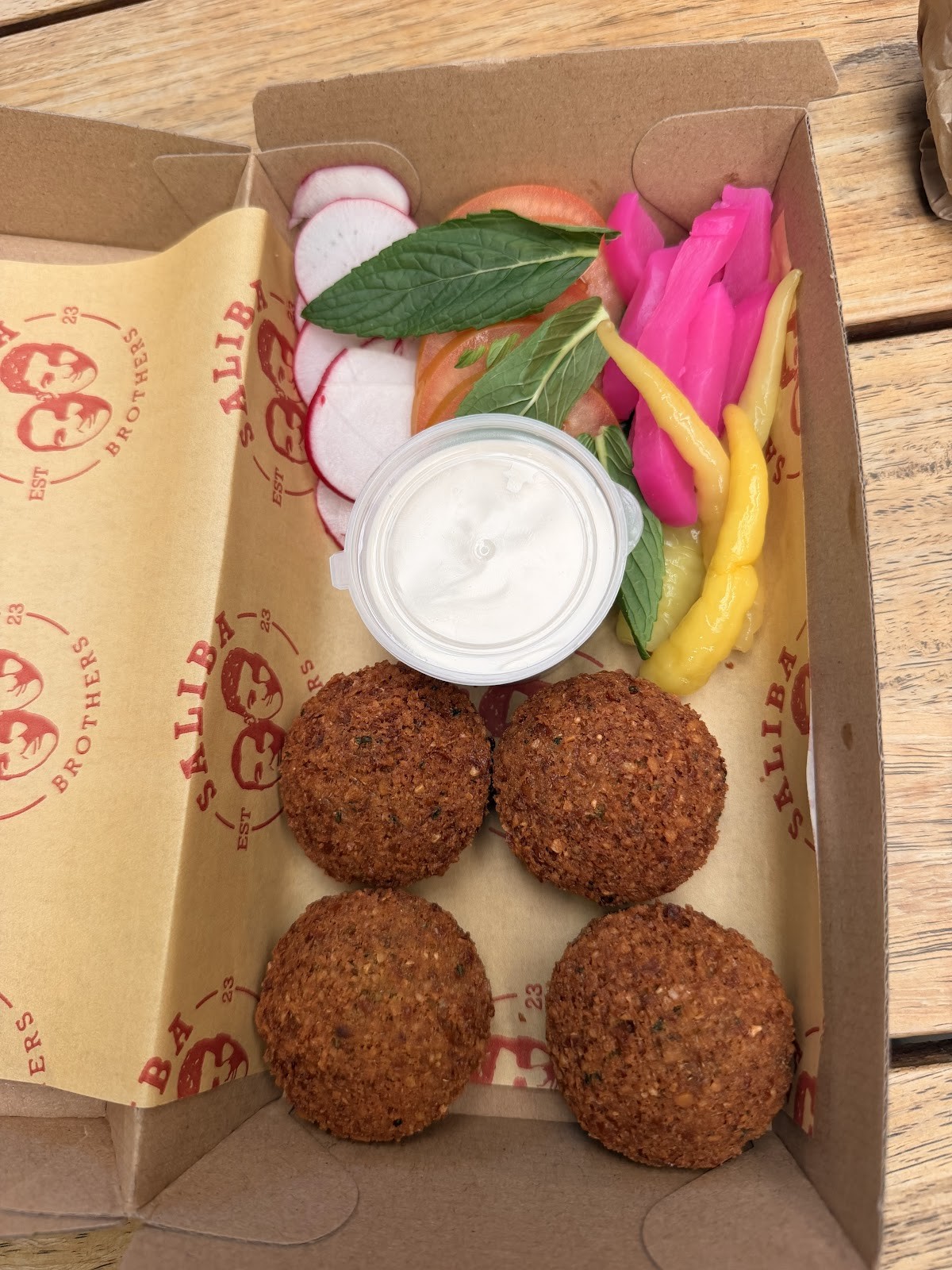 Saliba Brothers - Falafel: food & drinks