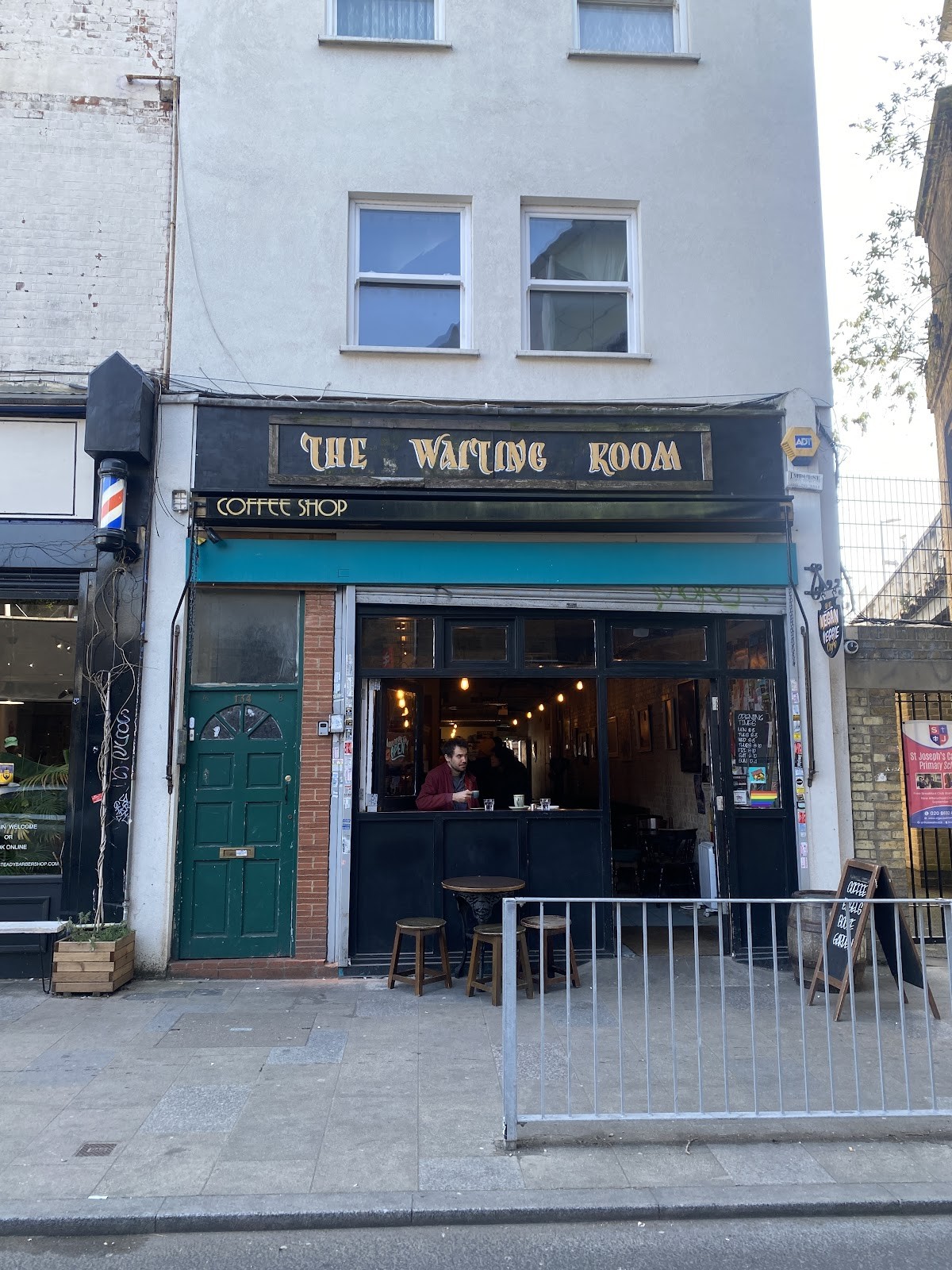 The Waiting Room Coffee Bar: the place