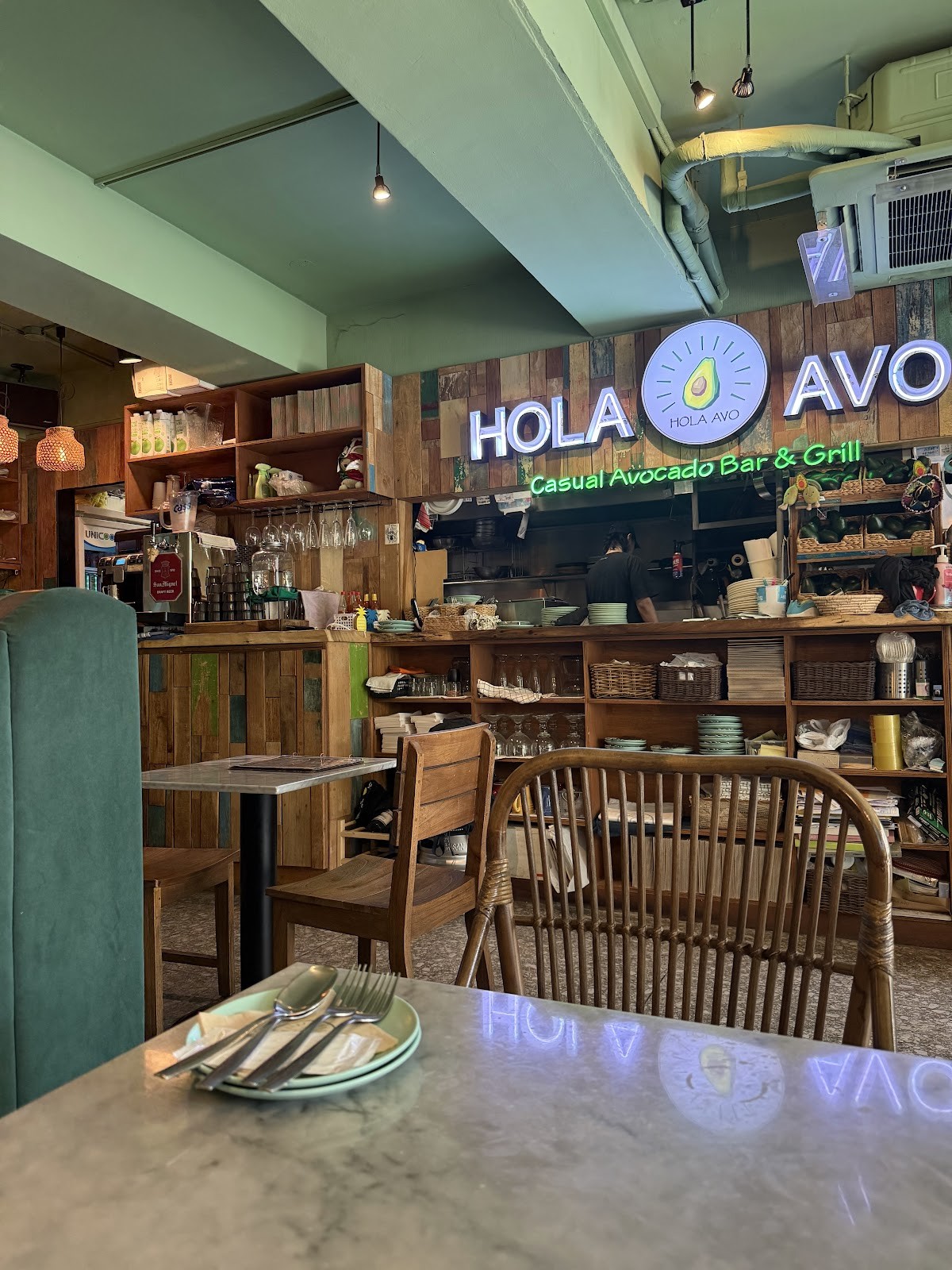 Hola Avo (Olla Abo): the place