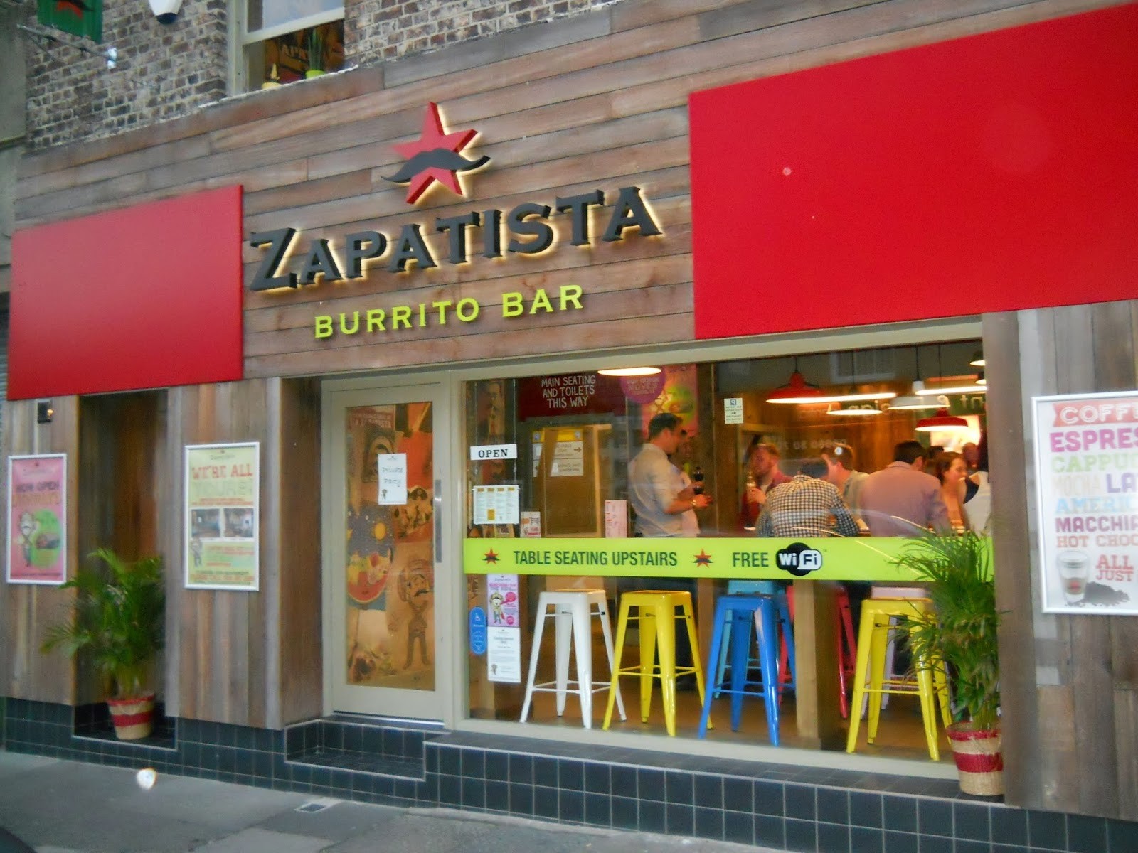 Zapatista Burrito Bar: the place