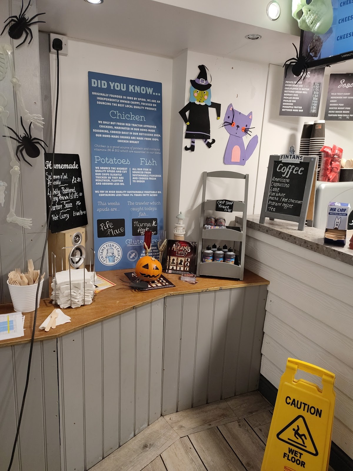 Fintans Fish & Chip Co.: the place