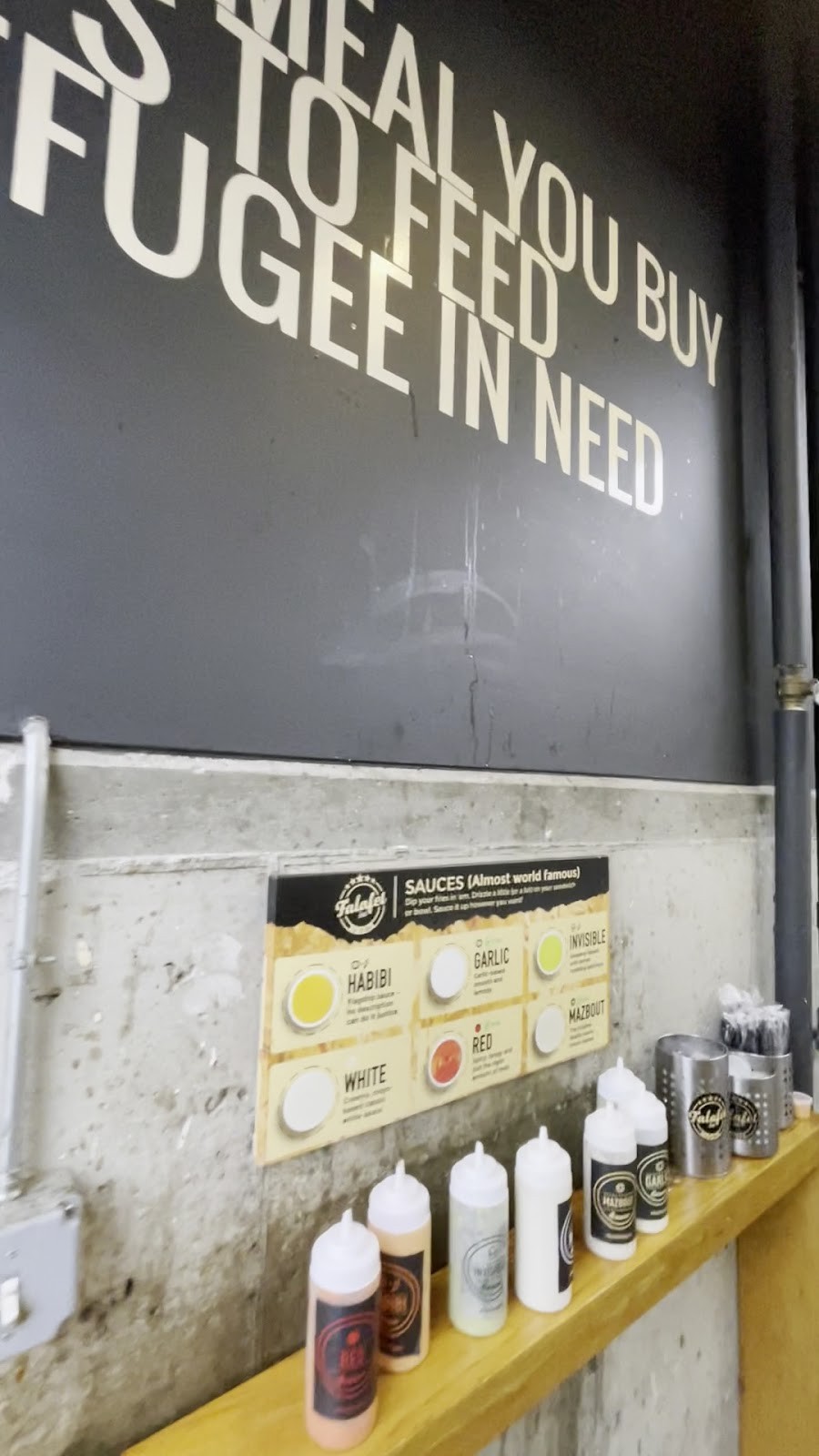 Falafel Inc: the place