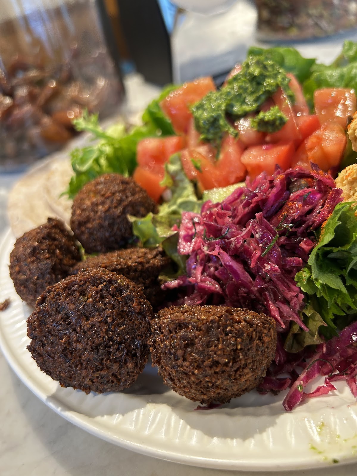Kuumba du Falafel: food & drinks