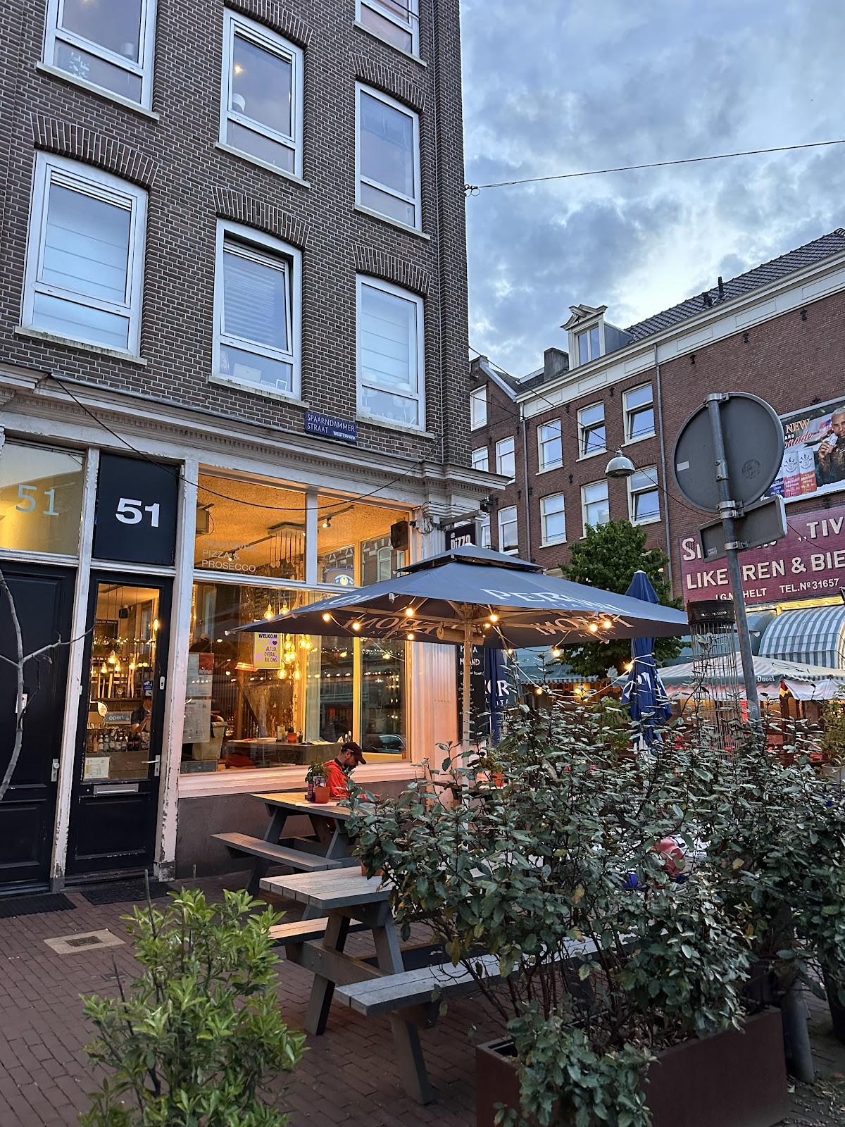 De Pizzabakkers Spaarndammerstraat: the place
