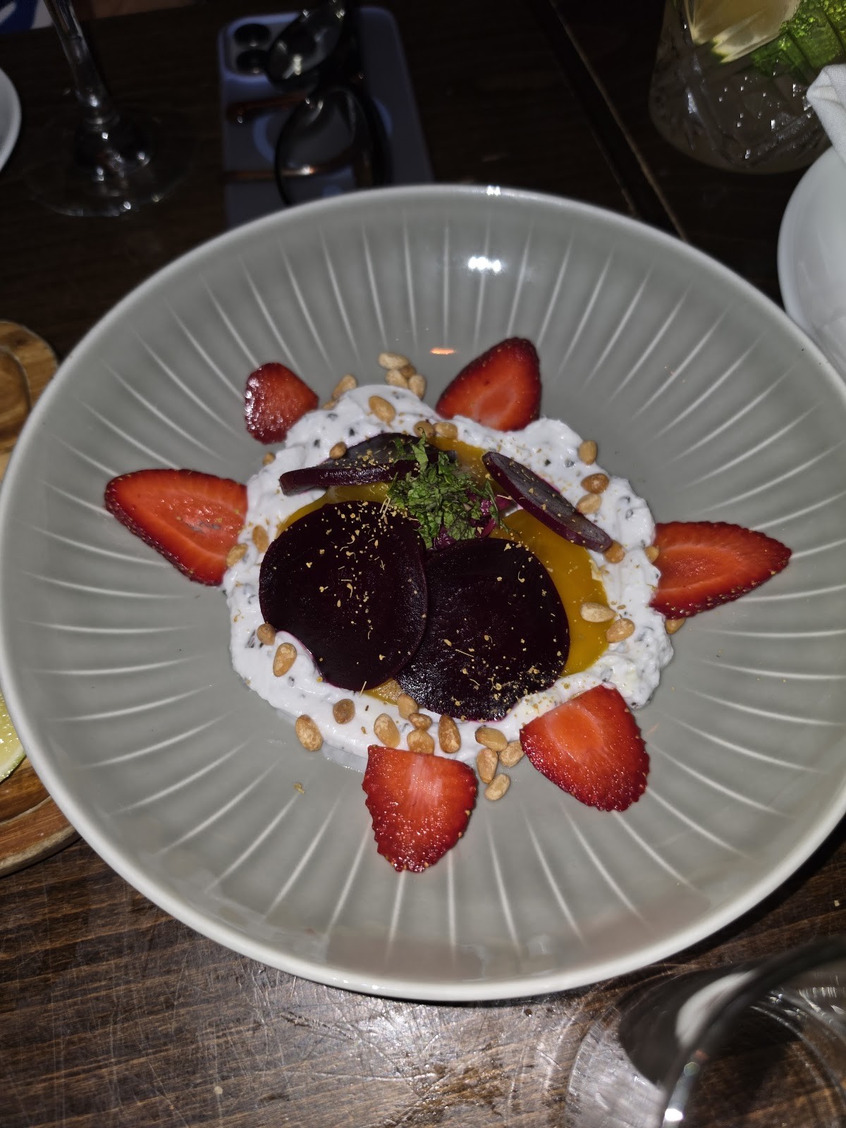 Charlie was a sinner.: food & drinks