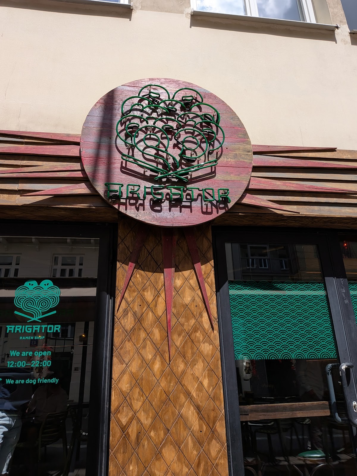 Arigator Ramen Shop: the place