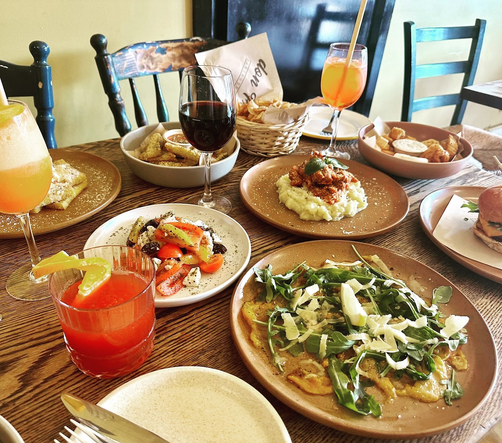 Don Fred: food & drinks