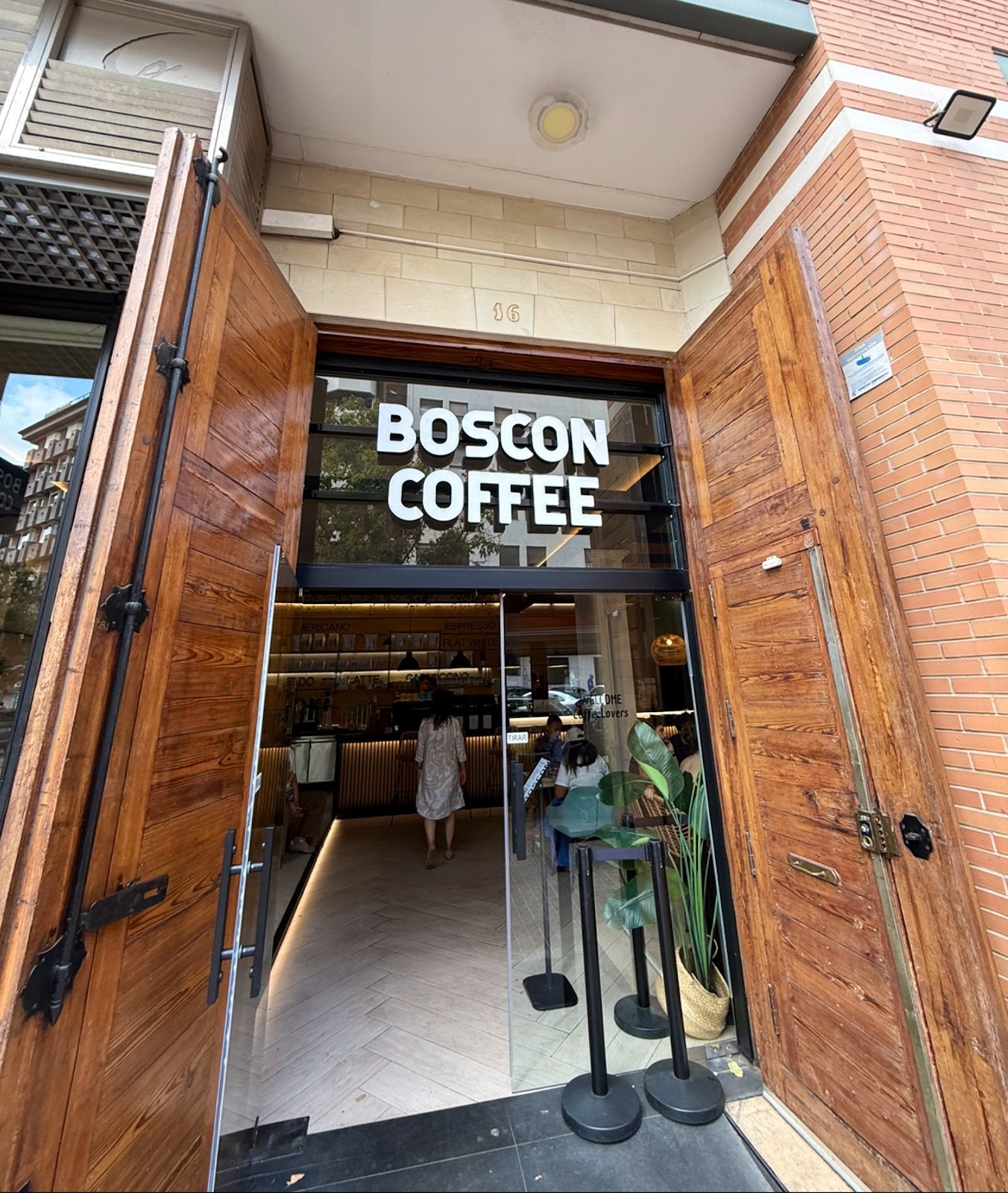BOSCON | Specialty Coffee Roasters & Brunch: the place