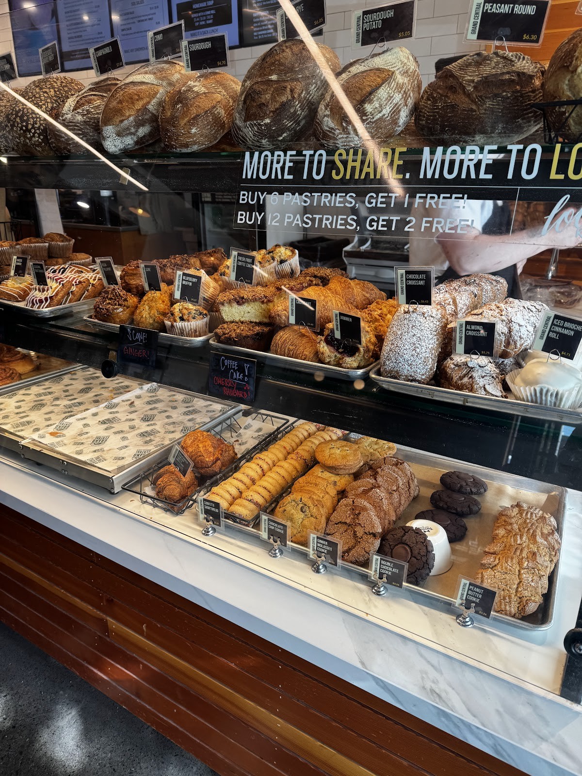 Grand Central Bakery - Wedgwood cafe: the place