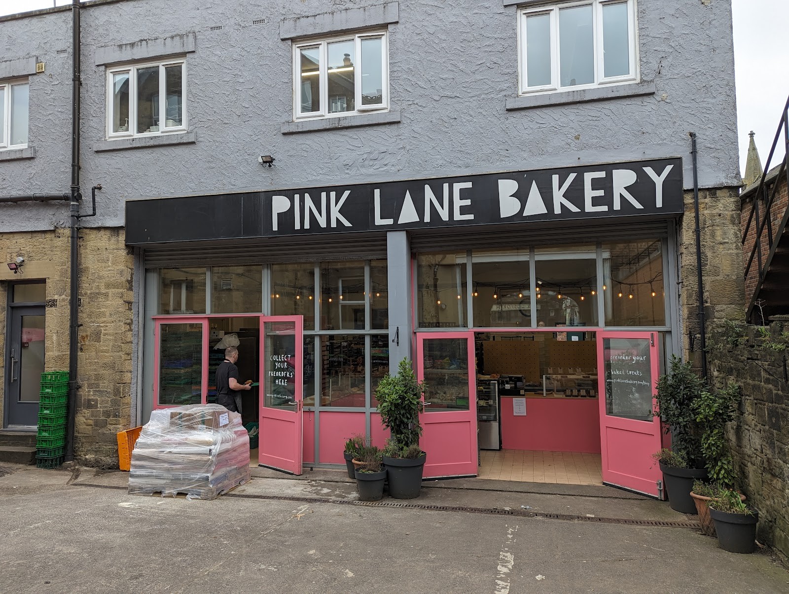Pink Lane Bakery: the place