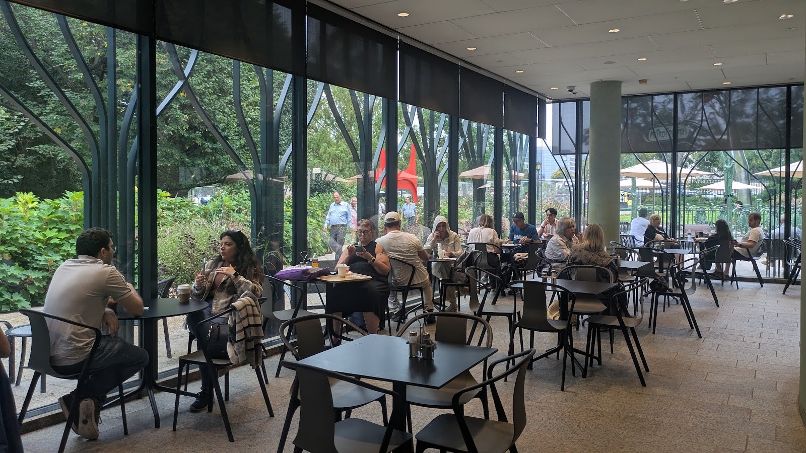 Pavilion Café: the place