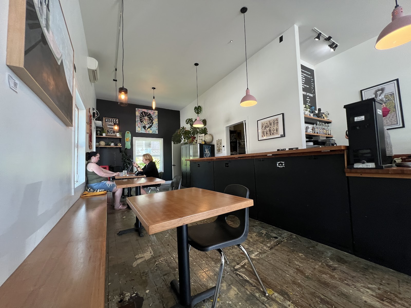 Jet Black Coffee Company: the place