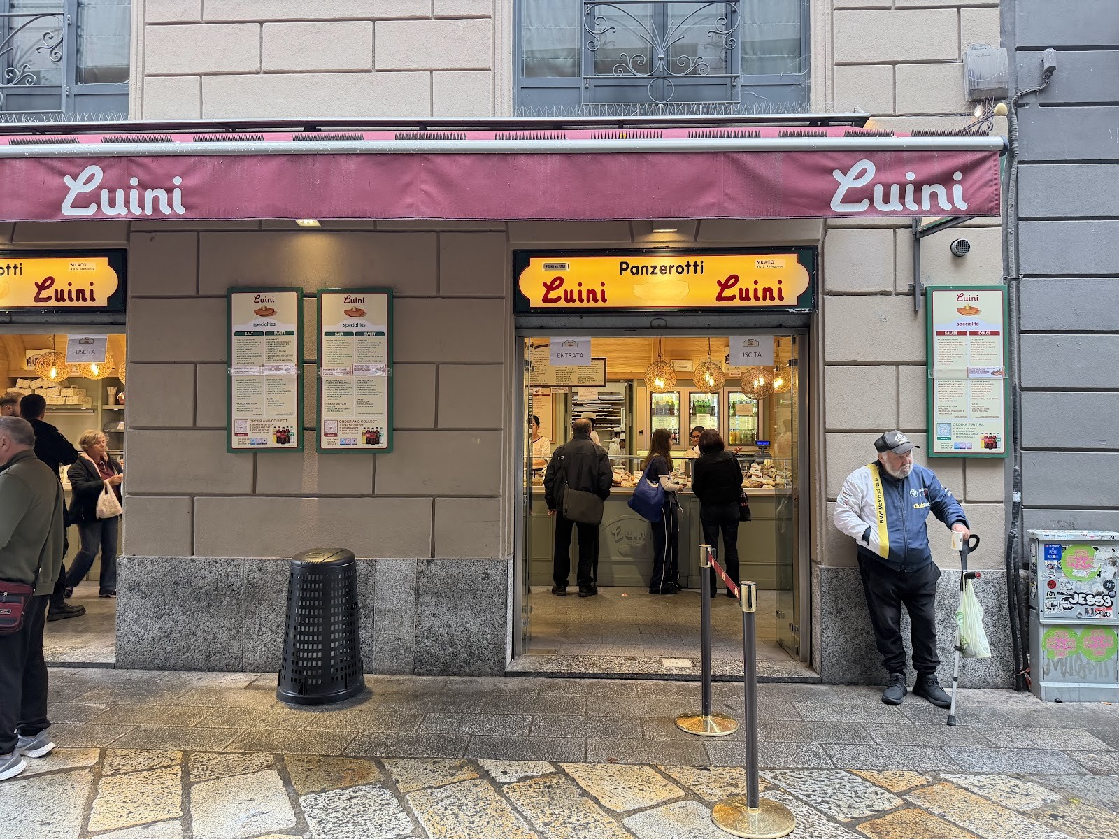 Panzerotti Luini: the place