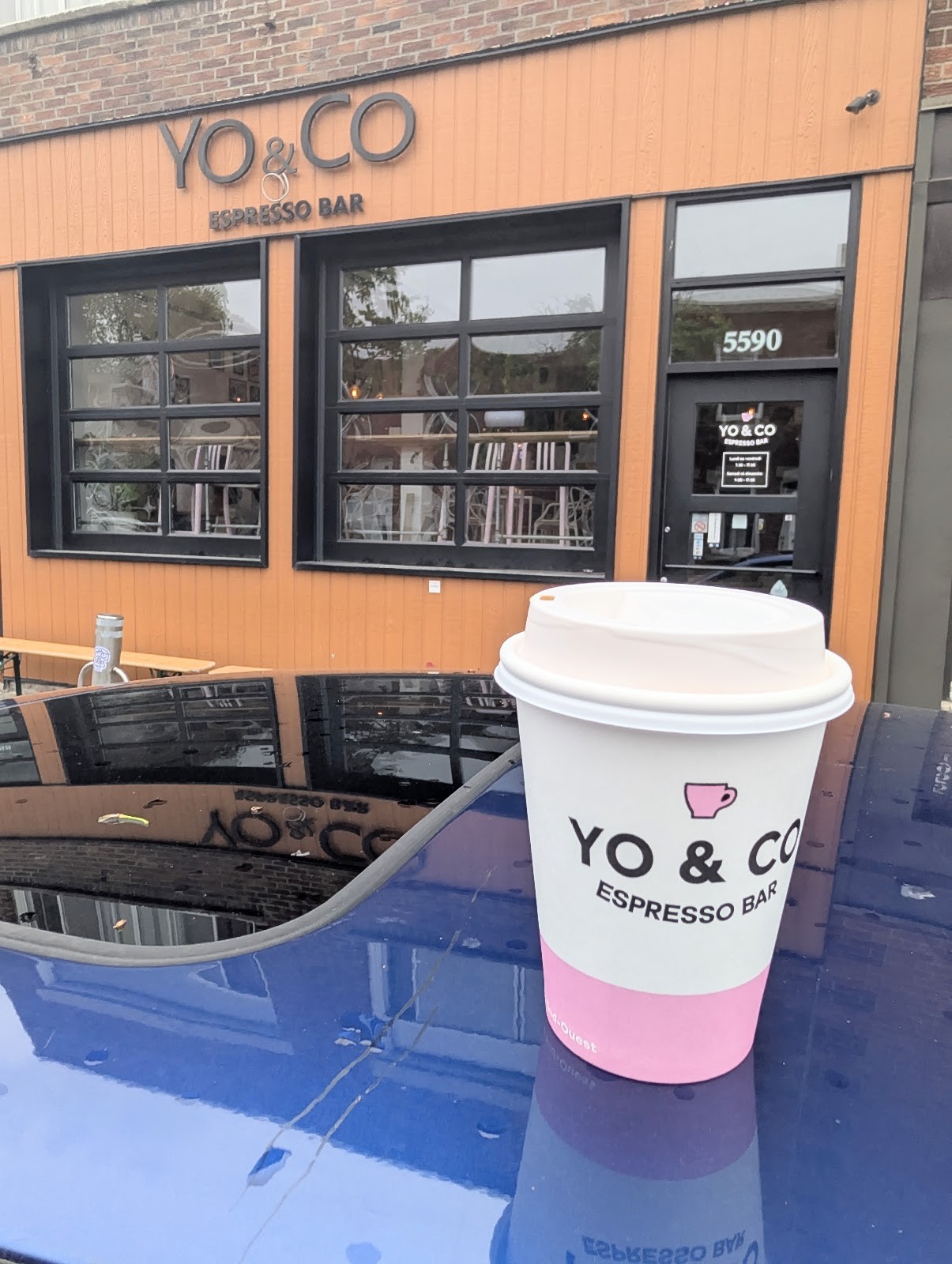 Yo & Co Espresso Bar: the place