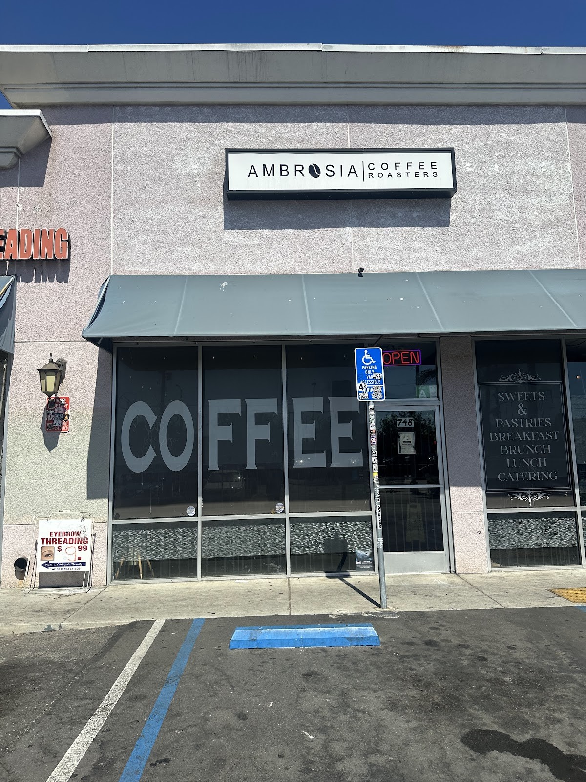 Ambrosia Coffee Roasters: the place