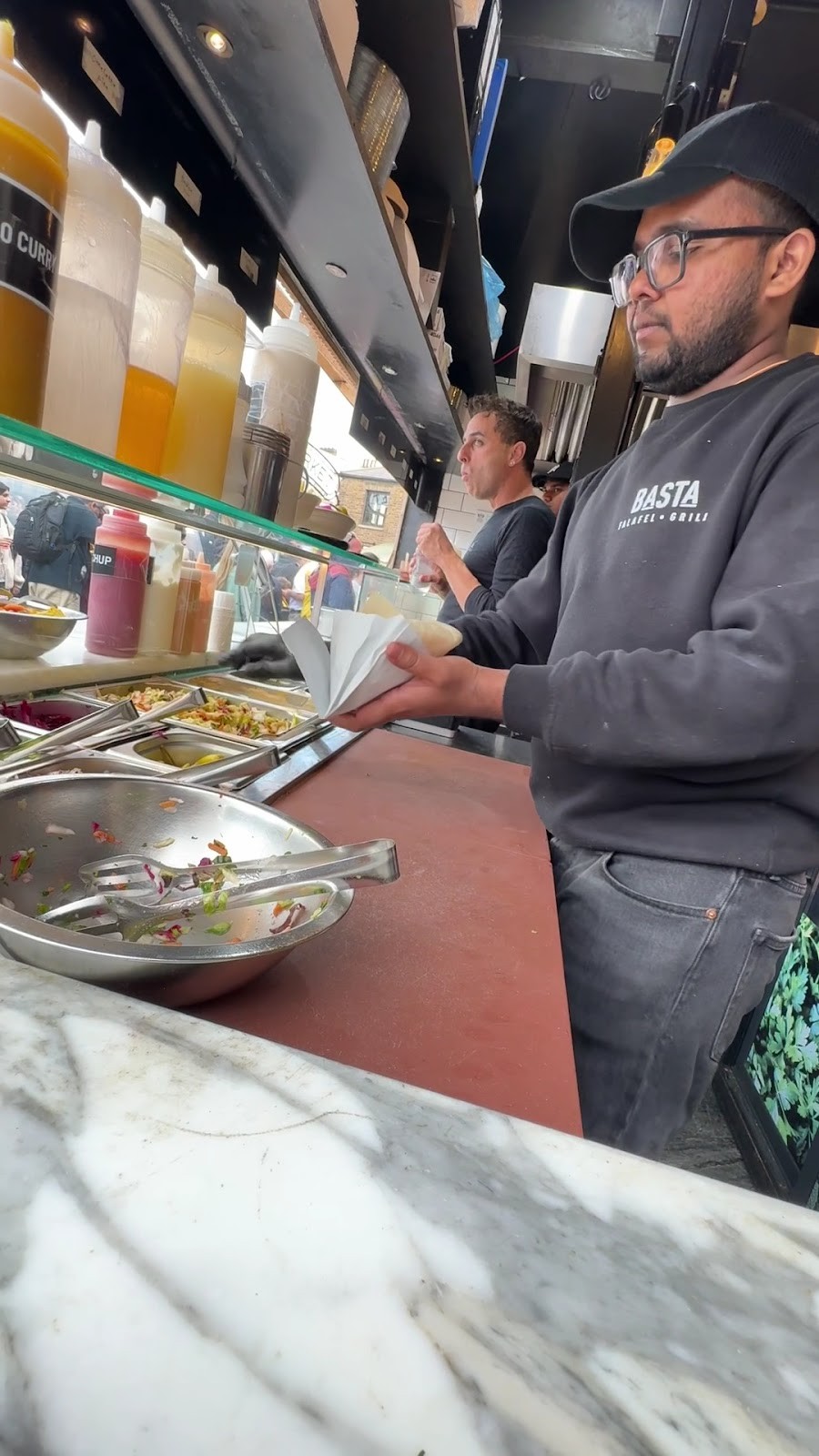 Basta - Falafel & Grill: the place