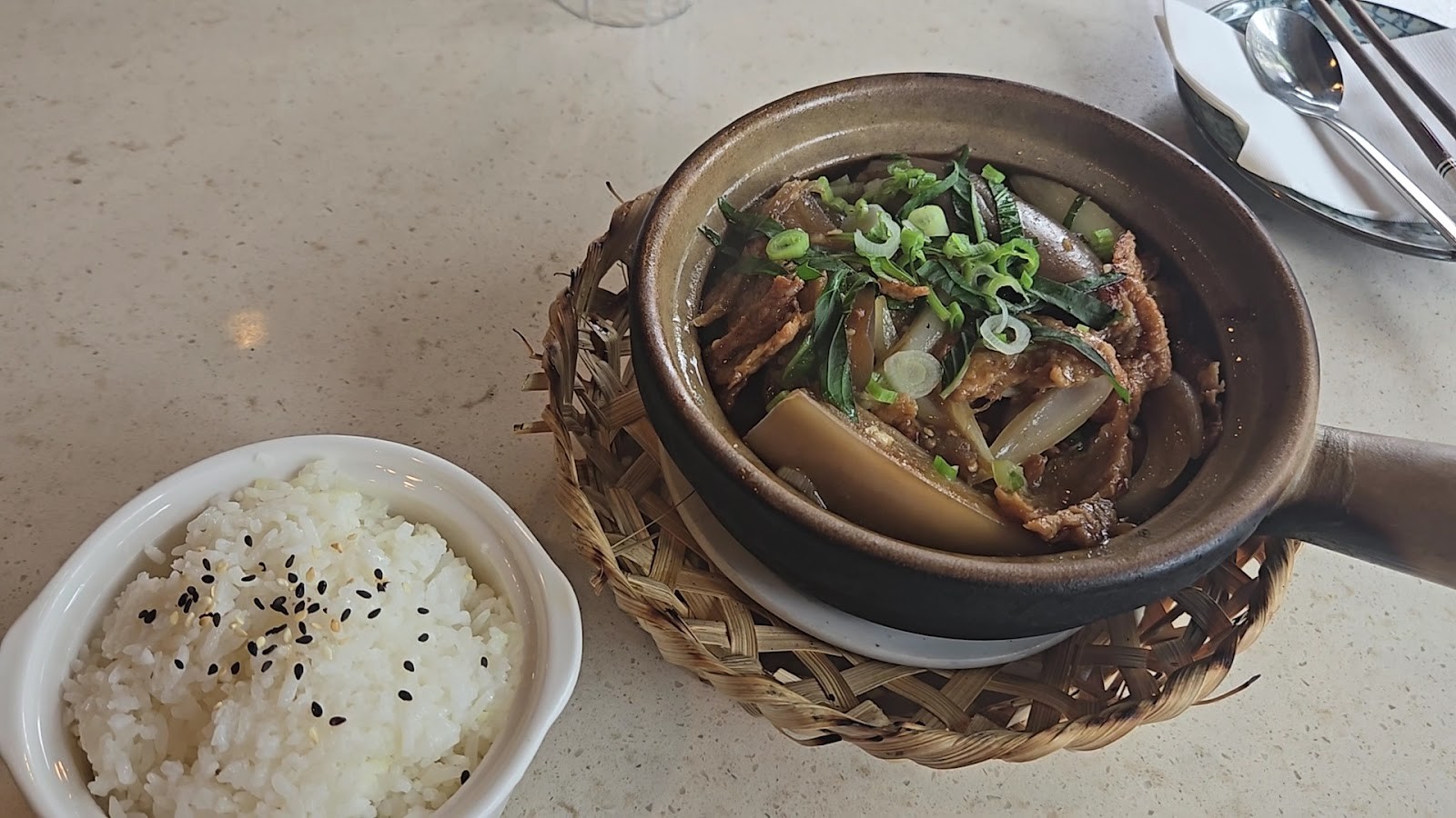The Hestia Veggie: food & drinks
