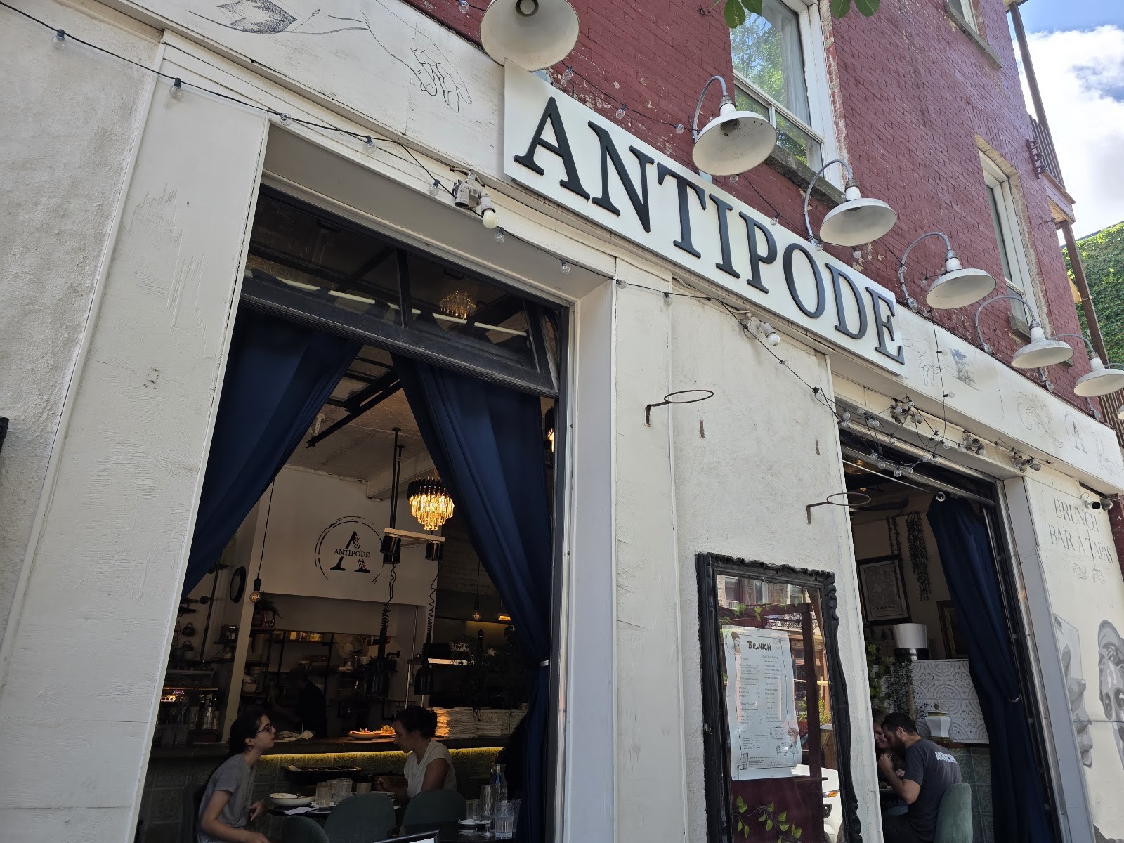 Antipode: the place