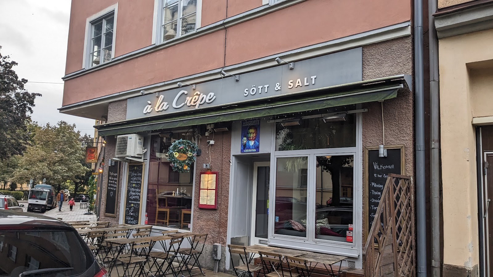 A la Crêpe: the place