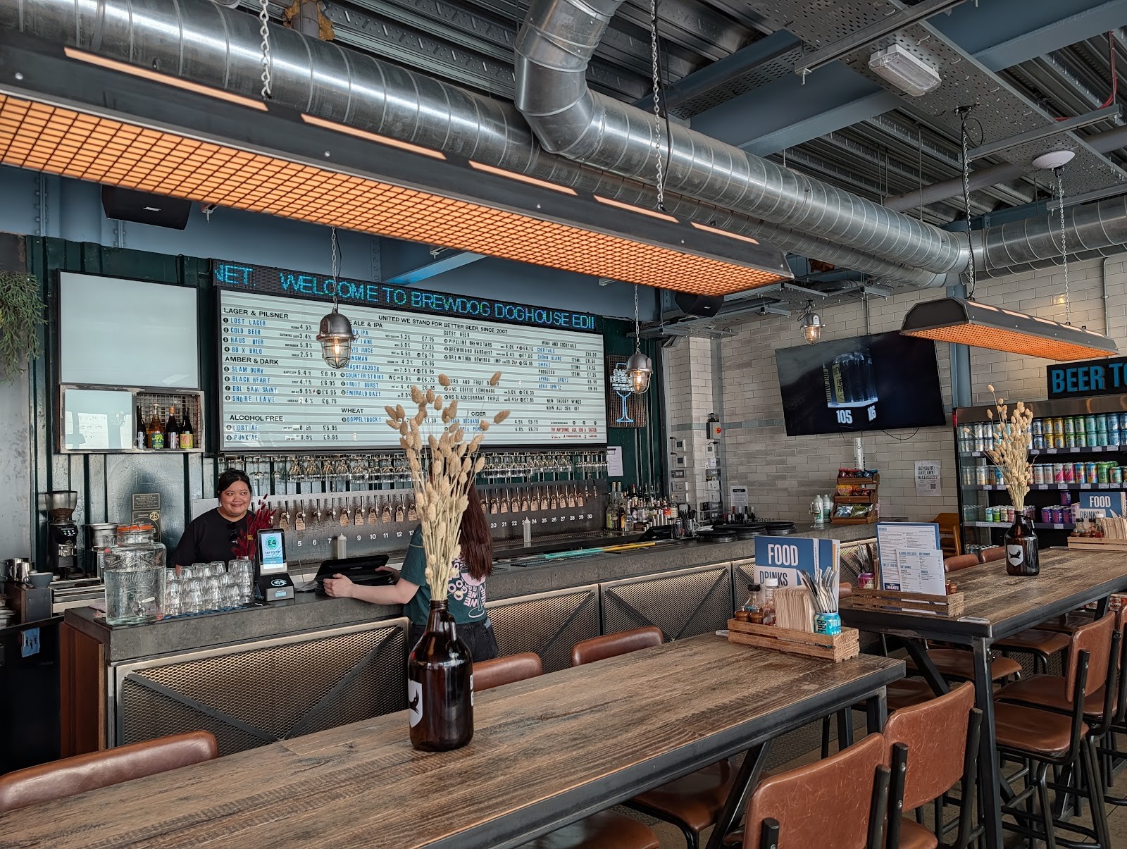 BrewDog DogHouse Edinburgh Bar & Terrace: the place