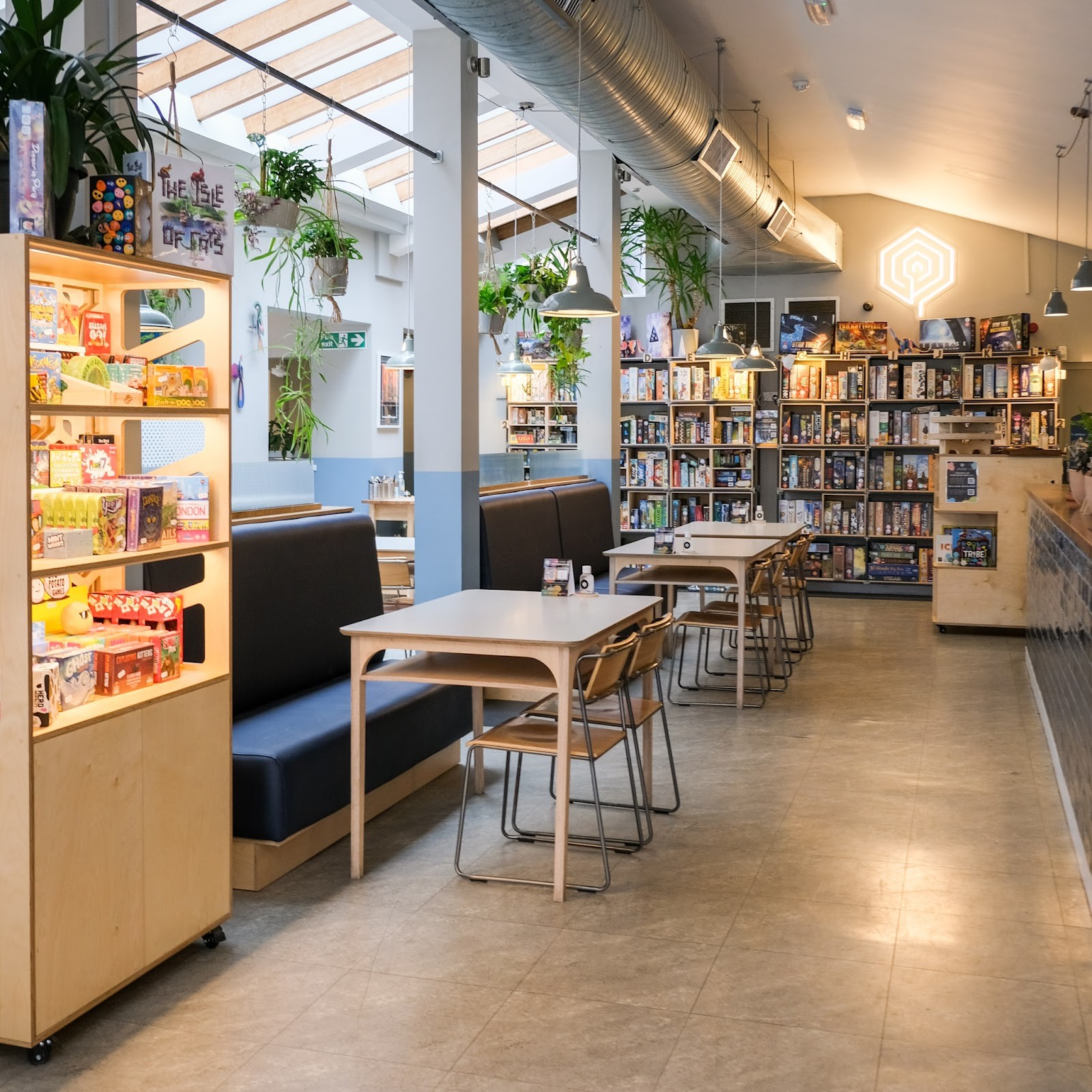 The Treehouse Board Game Café: the place