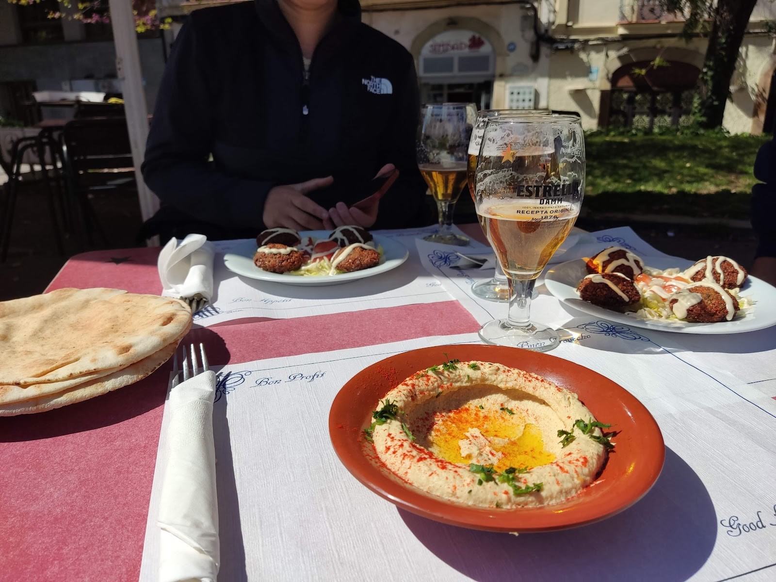 Restaurant Simbad: food & drinks