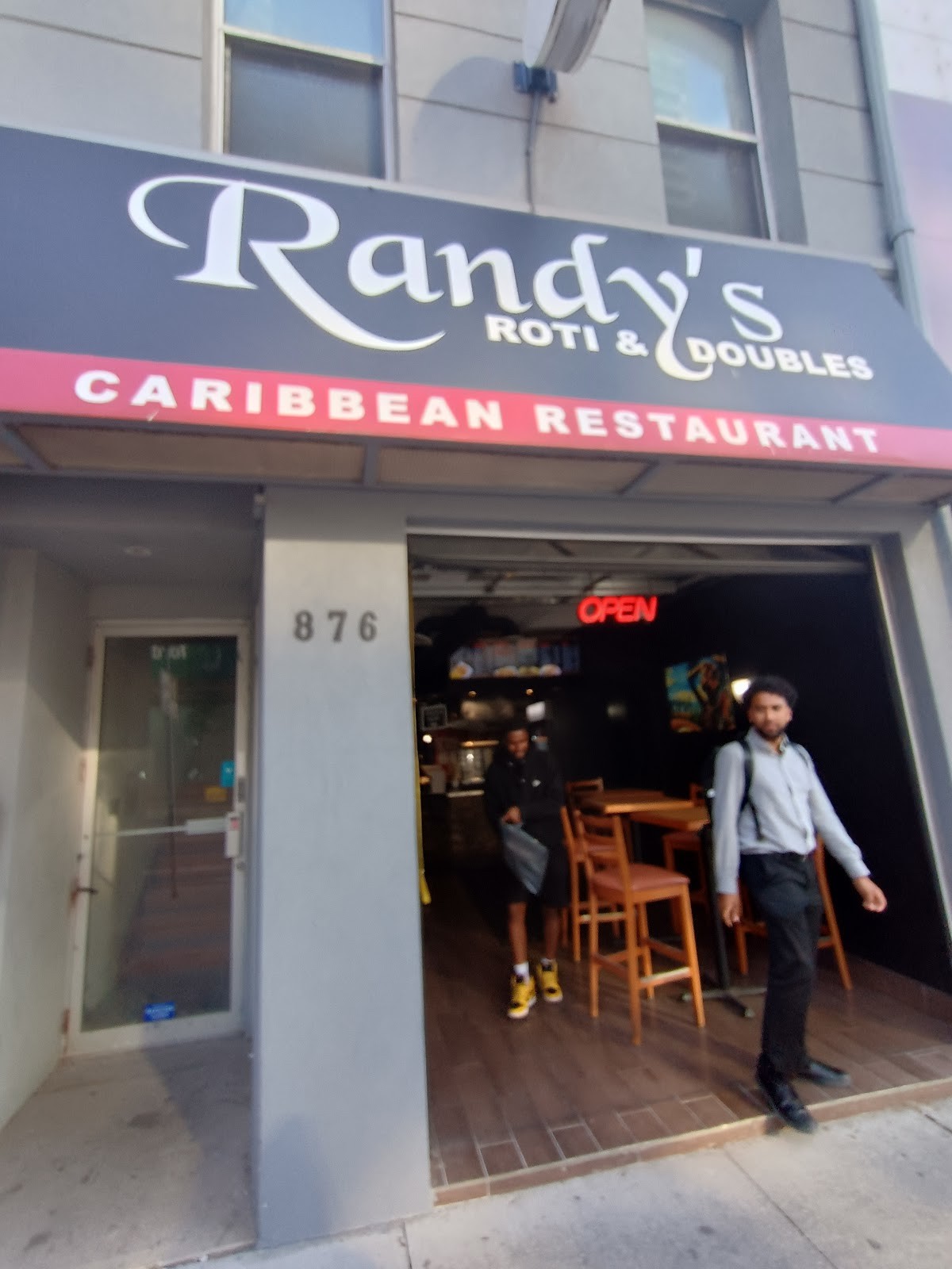 Randy's Roti and Doubles: the place