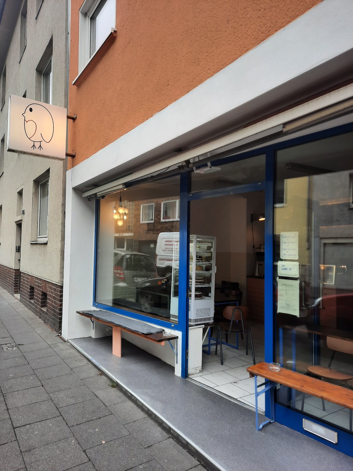 Café Rotkehlchen (Kalk): the place