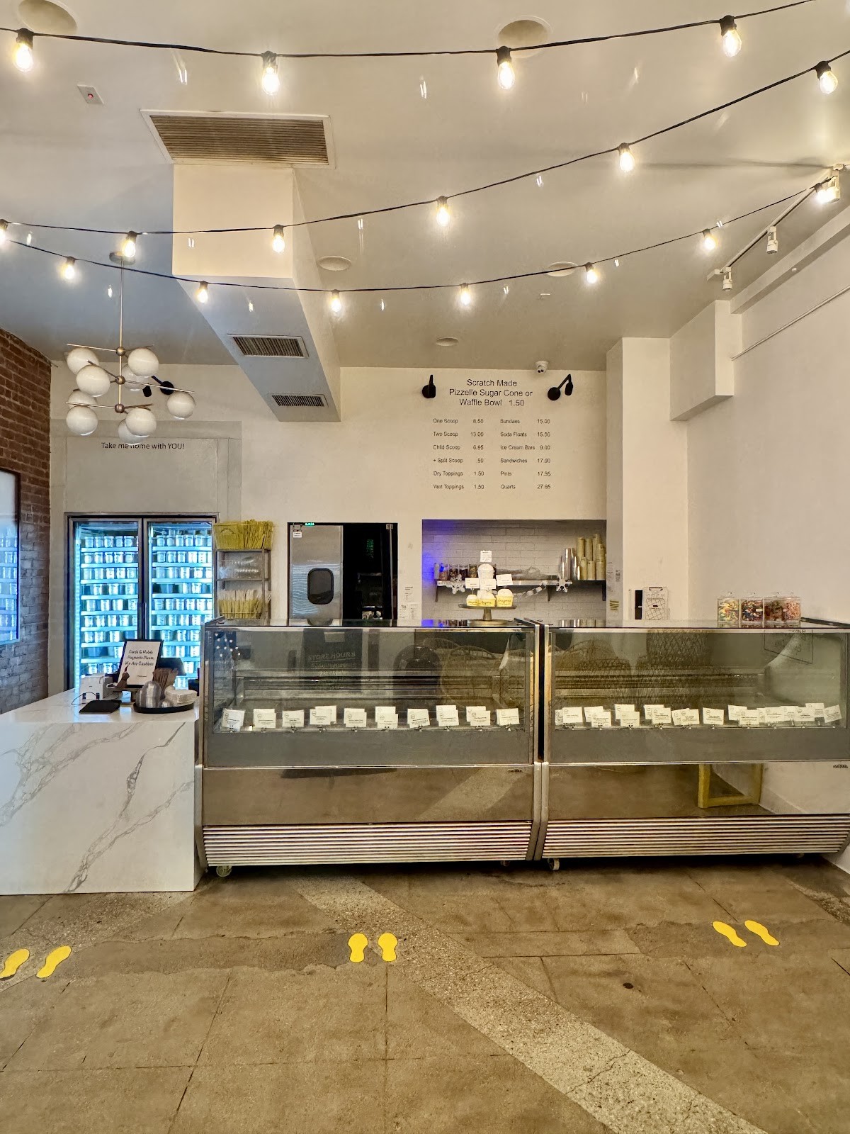 Ginger's Divine Ice Creams: the place