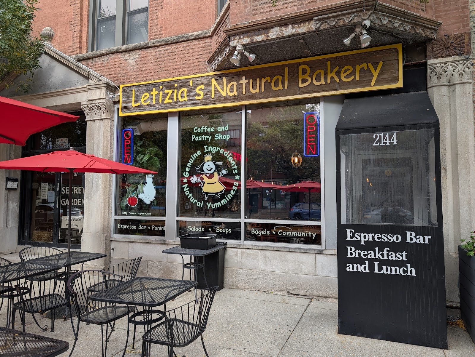 Letizia's Natural Bakery: the place