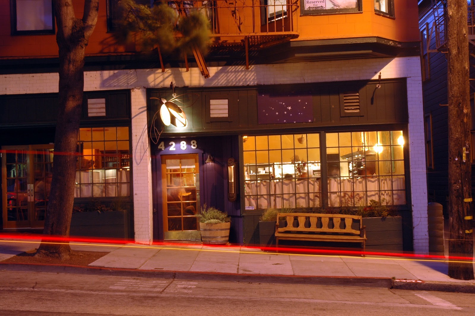 Firefly Restaurant: the place