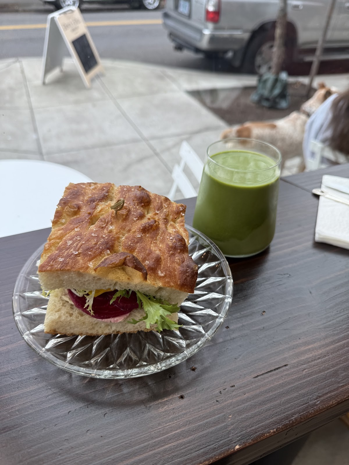 Orange & Blossom Patisserie: food & drinks