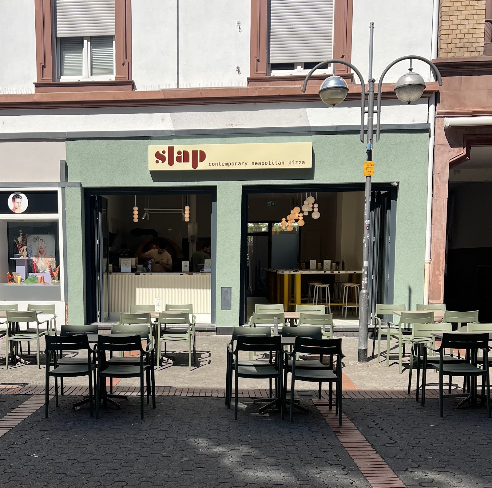 Slap Pizza Frankfurt: the place
