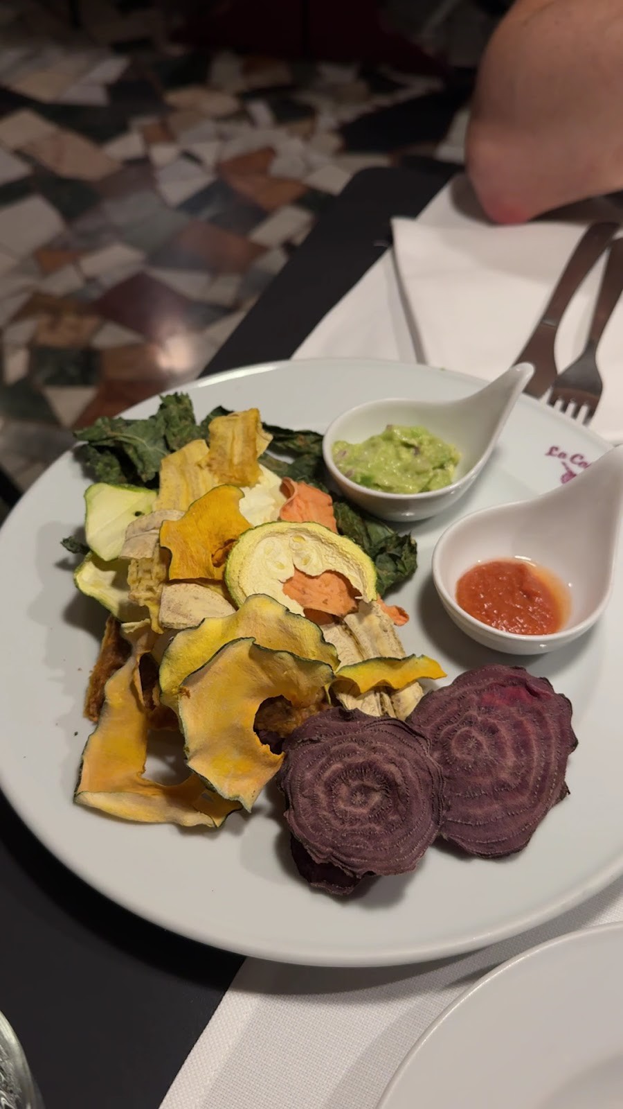 La Colubrina: food & drinks
