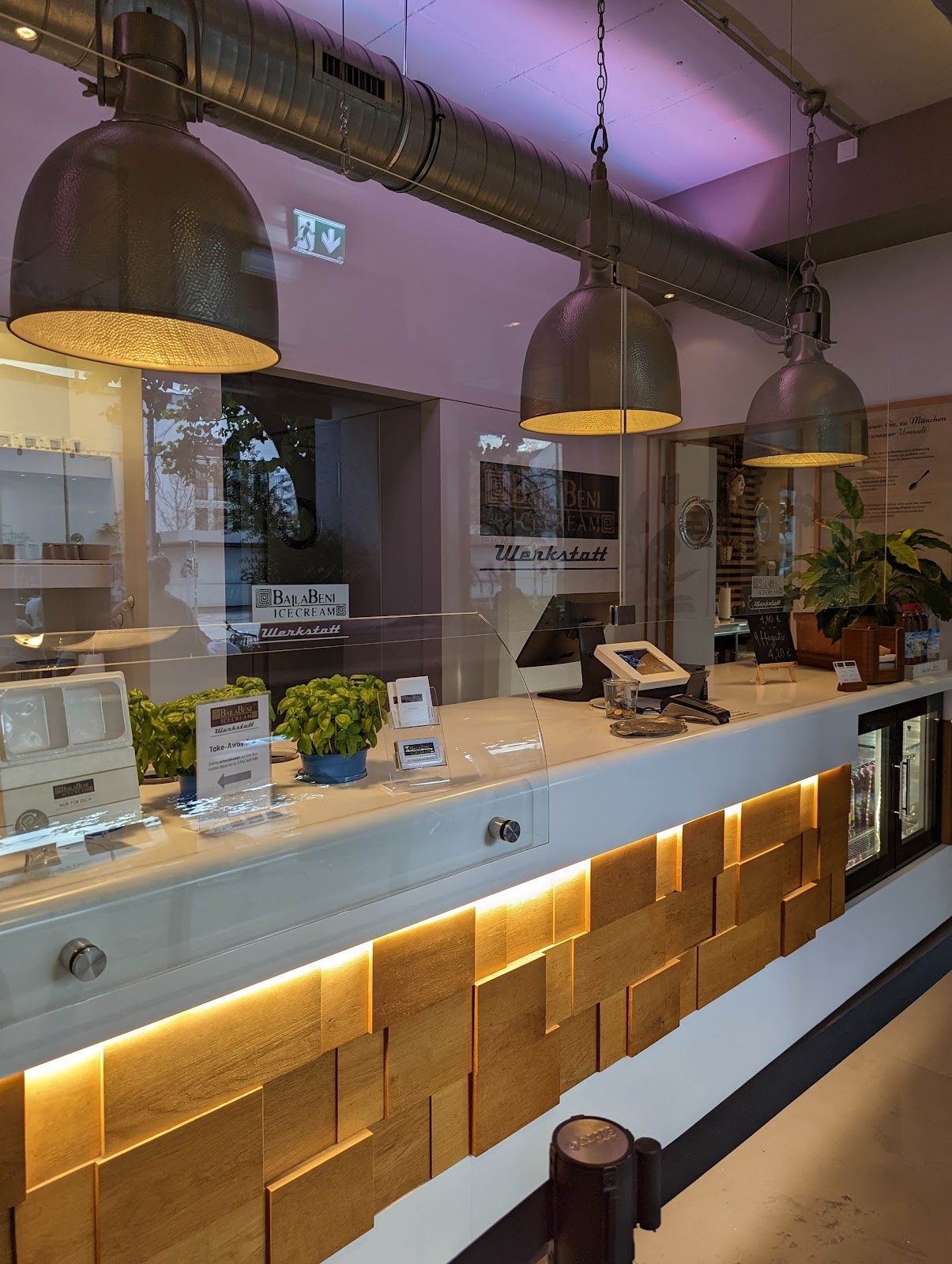 Ballabeni Icecream Stammhaus: the place